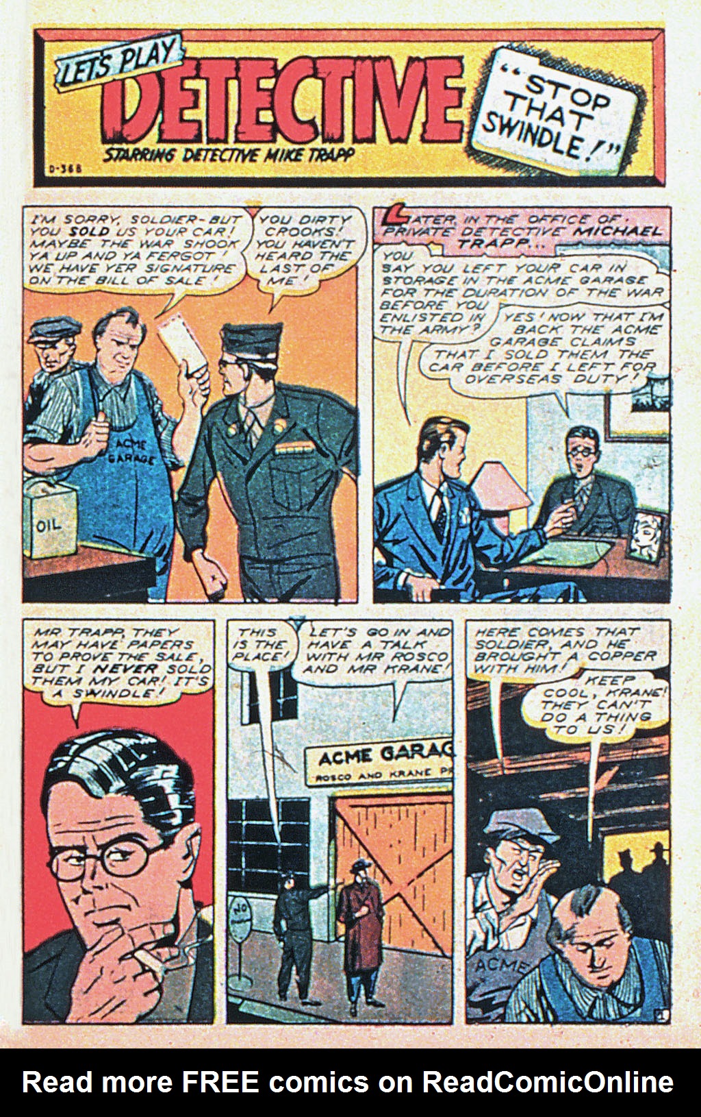 Read online Captain America Comics comic -  Issue #61 - 39