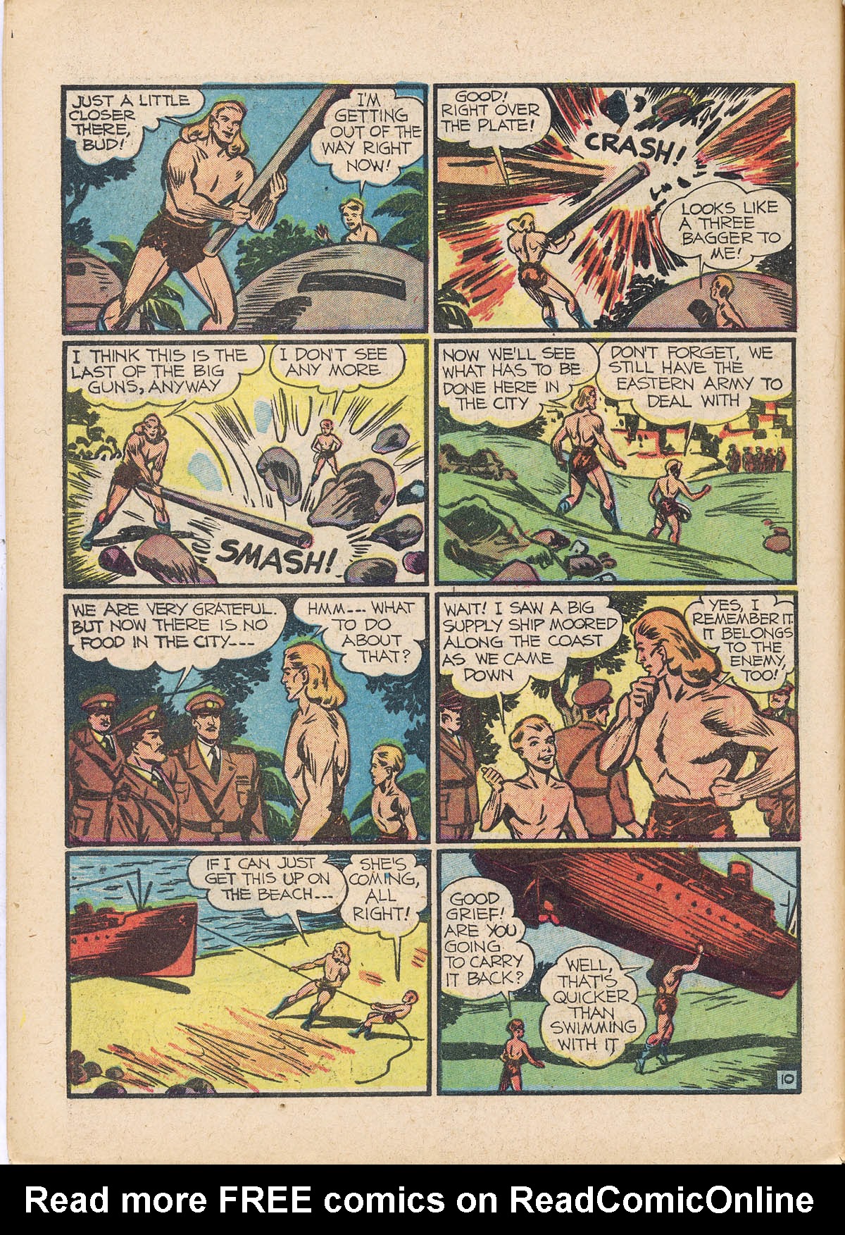 Read online Samson (1940) comic -  Issue #3 - 12