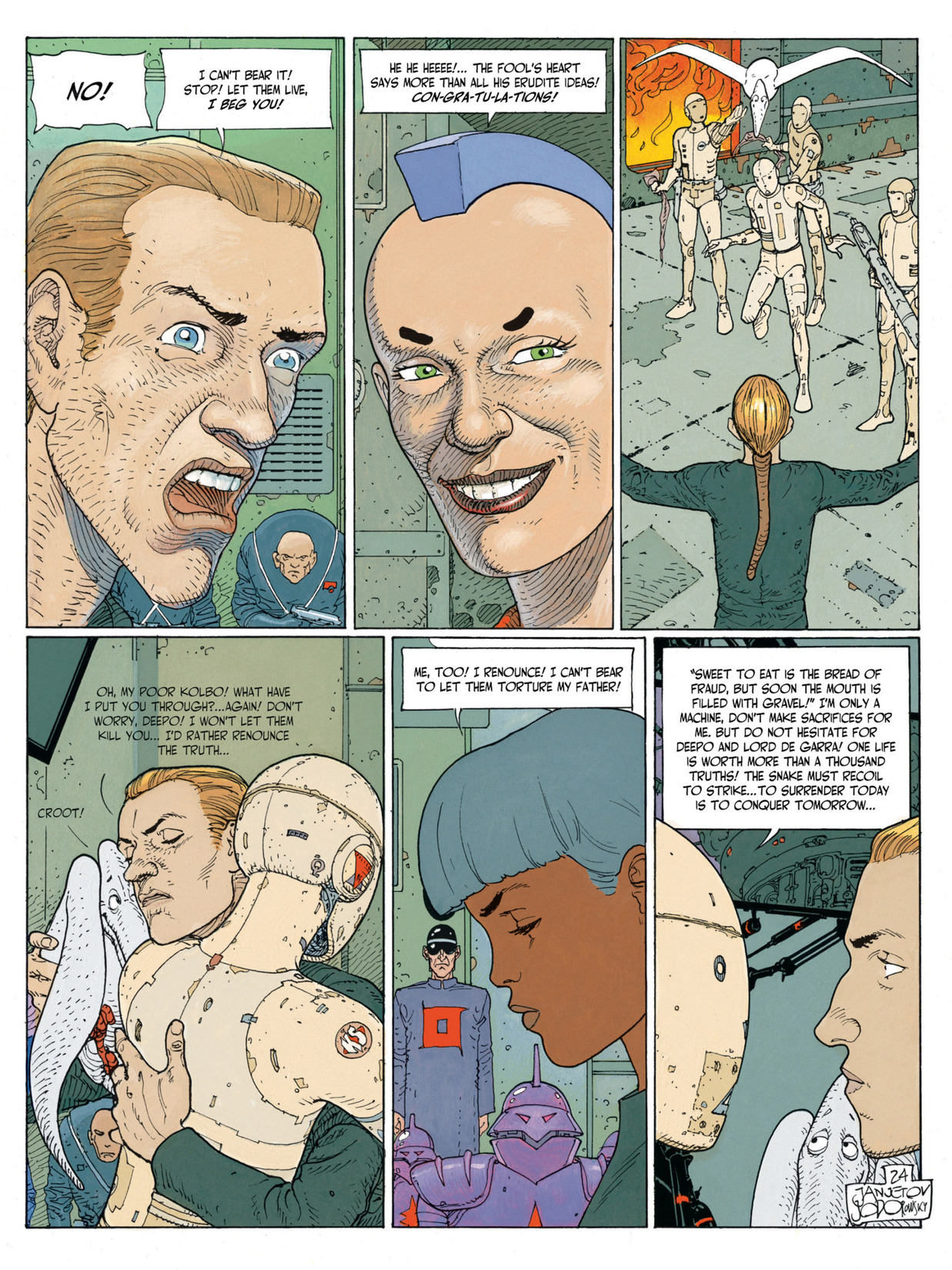 Read online Before the Incal comic -  Issue #5 - 27