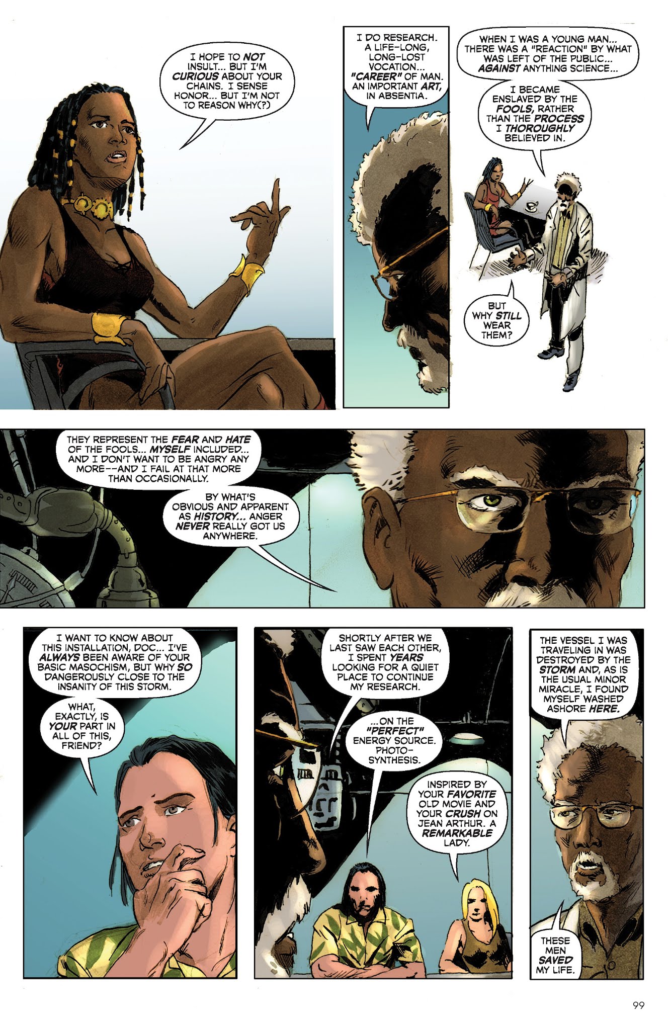 Read online The Once and Future Tarzan comic -  Issue # TPB - 100