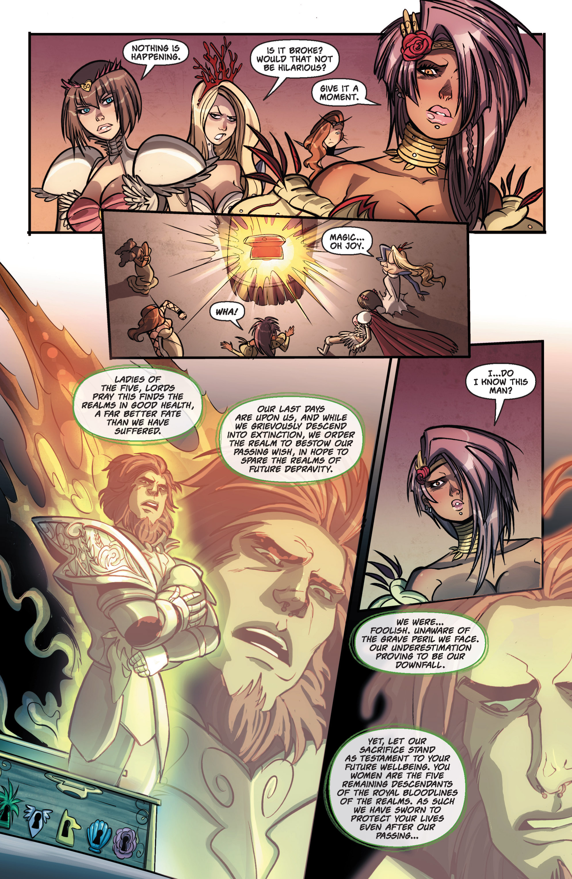 Read online Damsels in Excess comic -  Issue #1 - 23