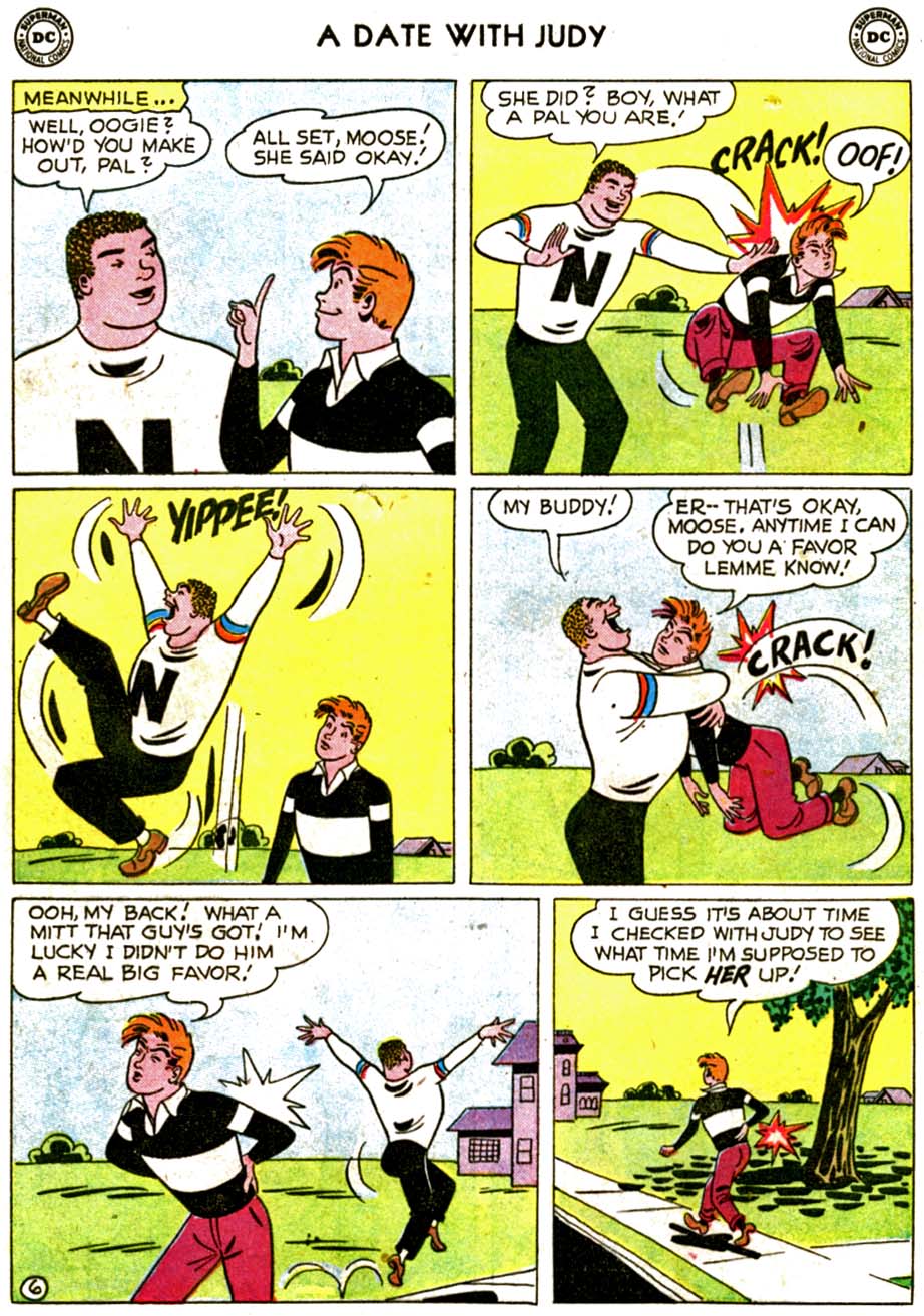 Read online A Date with Judy comic -  Issue #67 - 8