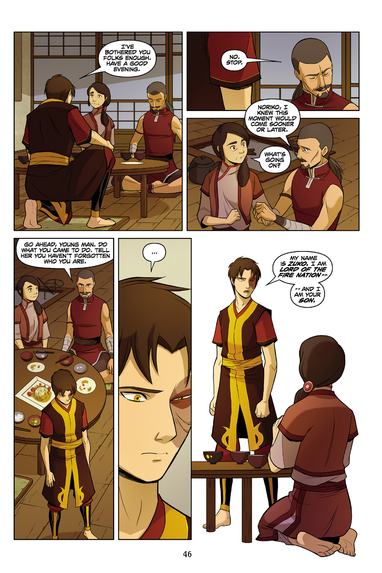 Read online Nickelodeon Avatar: The Last Airbender - The Search comic -  Issue # Part 3 - 47