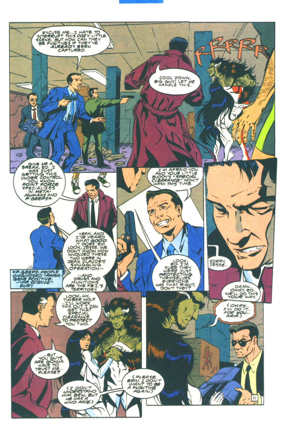 Read online Timber Wolf comic -  Issue #1 - 12