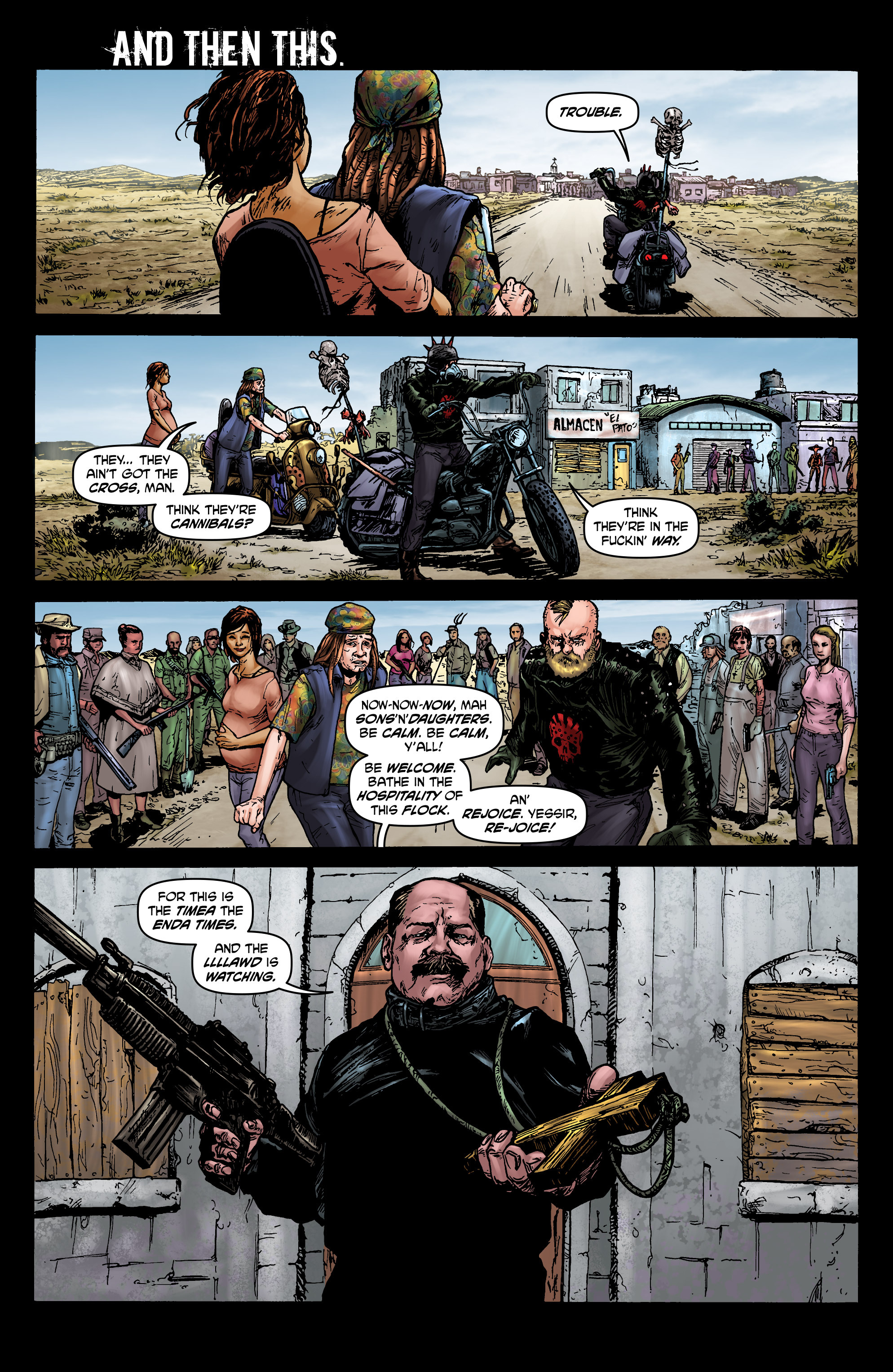 Read online Crossed: Badlands comic -  Issue #37 - 20