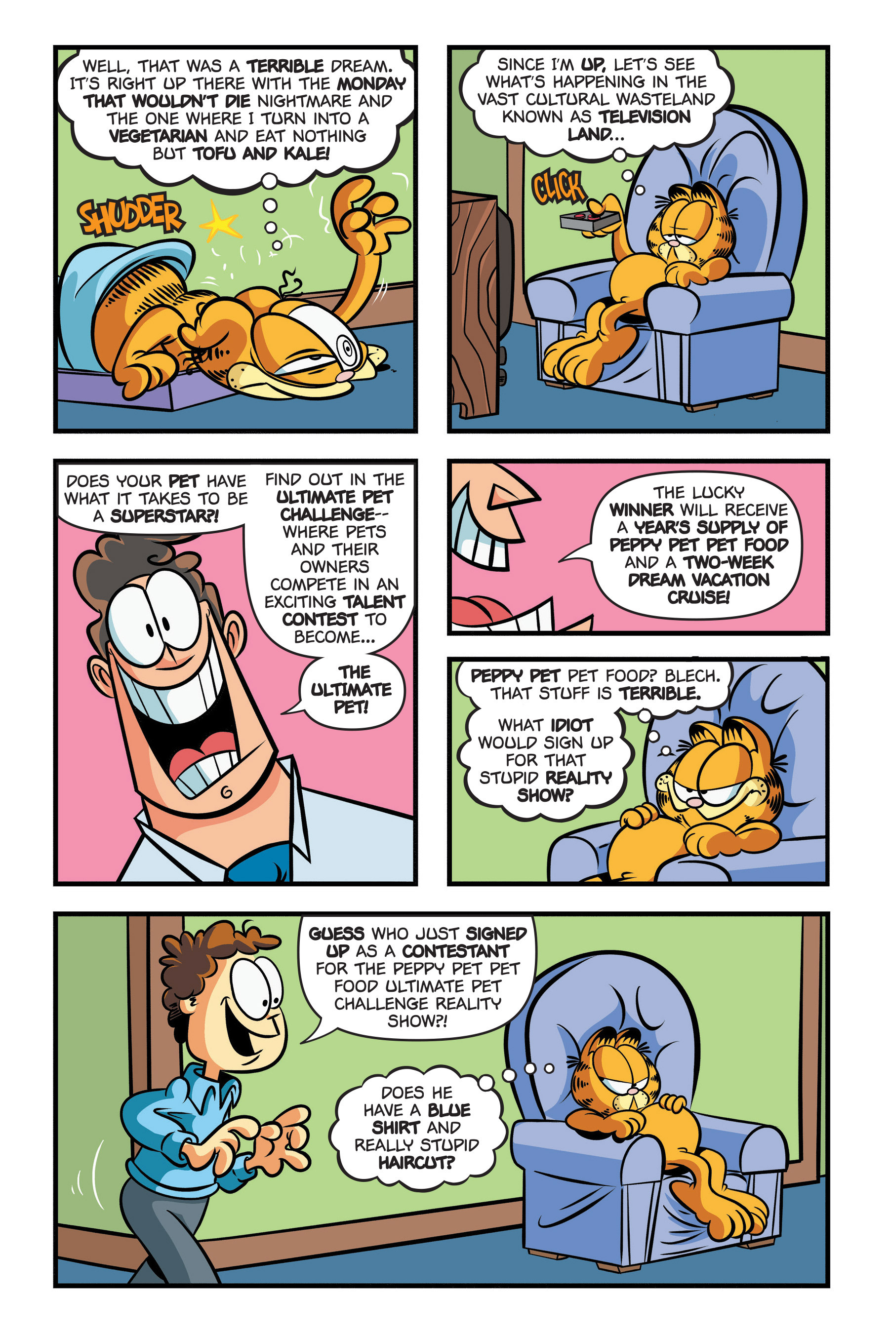 Read online Garfield’s Big Fat Hairy Adventure comic -  Issue #1 - 11
