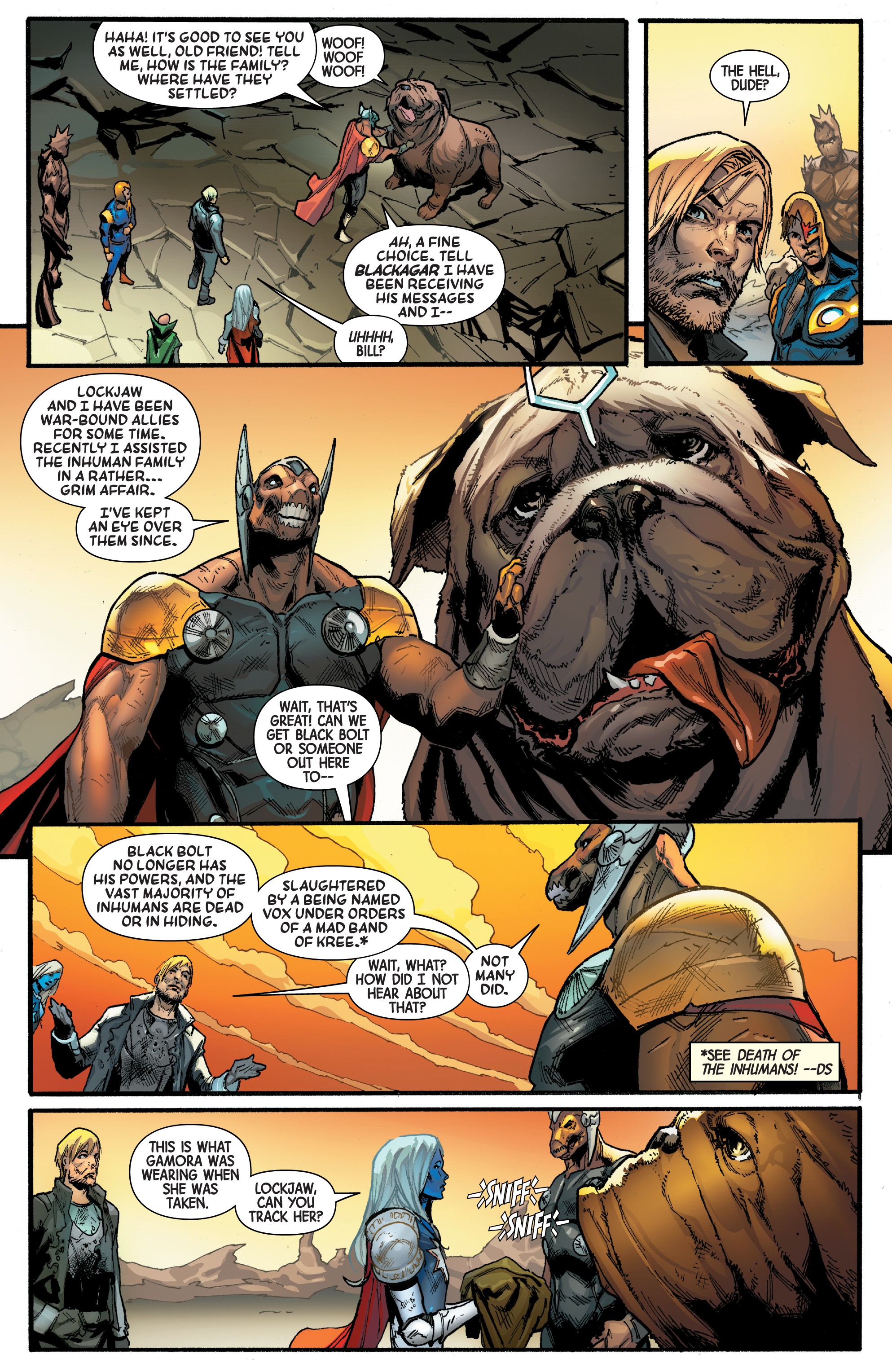 Read online Guardians of the Galaxy (2019) comic -  Issue #5 - 7