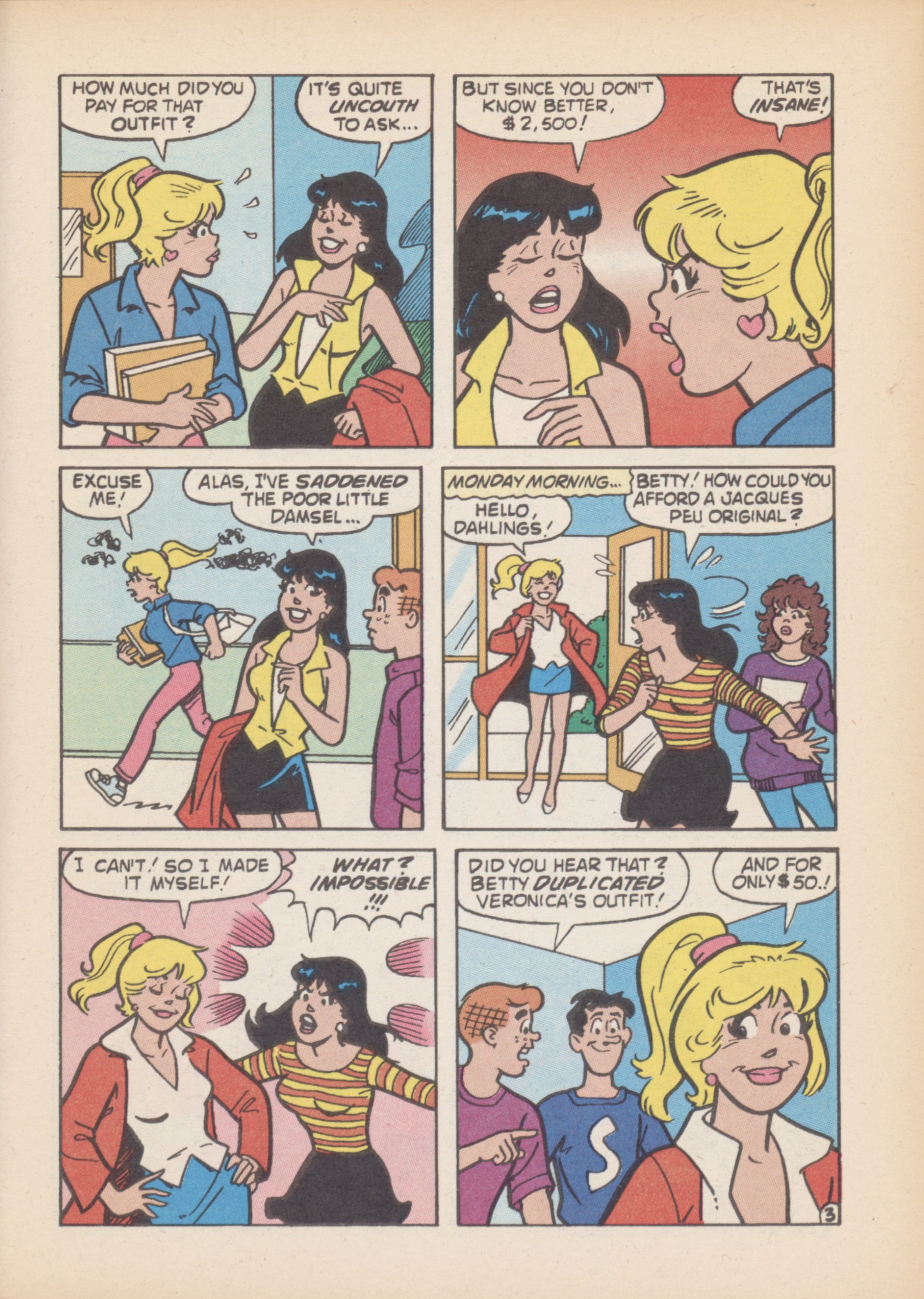 Read online Betty and Veronica Digest Magazine comic -  Issue #96 - 32