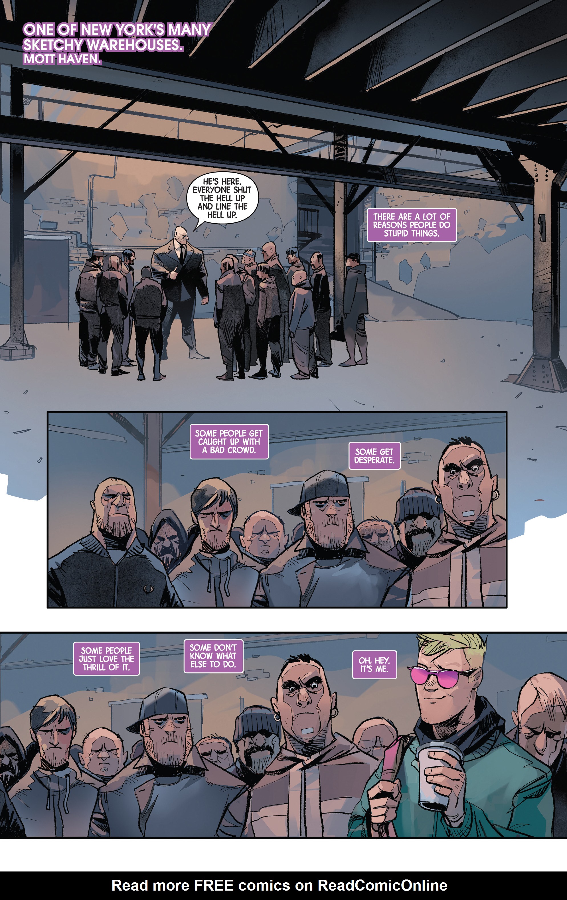 Read online Hawkeye: Freefall comic -  Issue #1 - 2