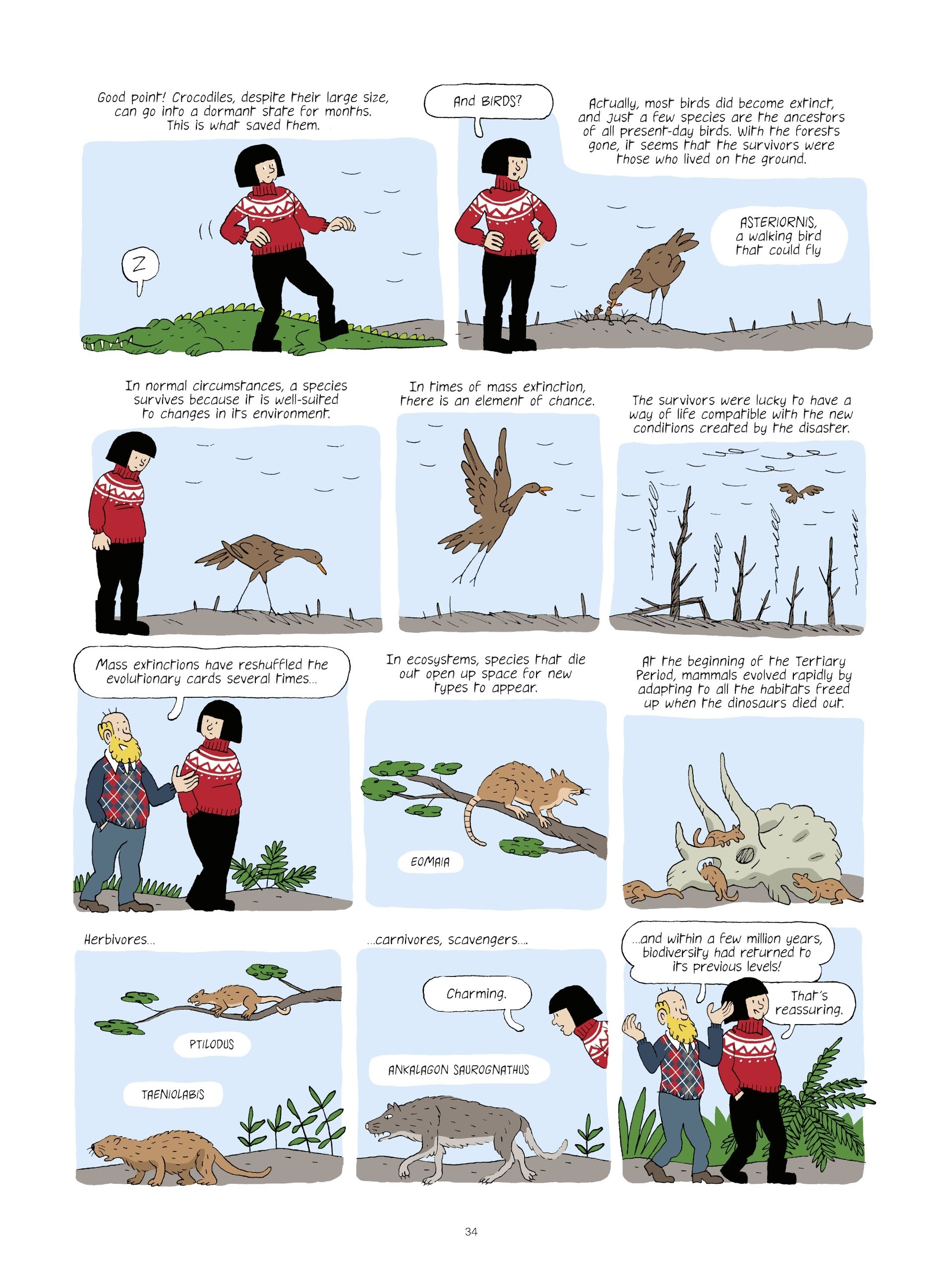 Read online Extinctions: Twilight of the Species comic -  Issue # TPB - 34