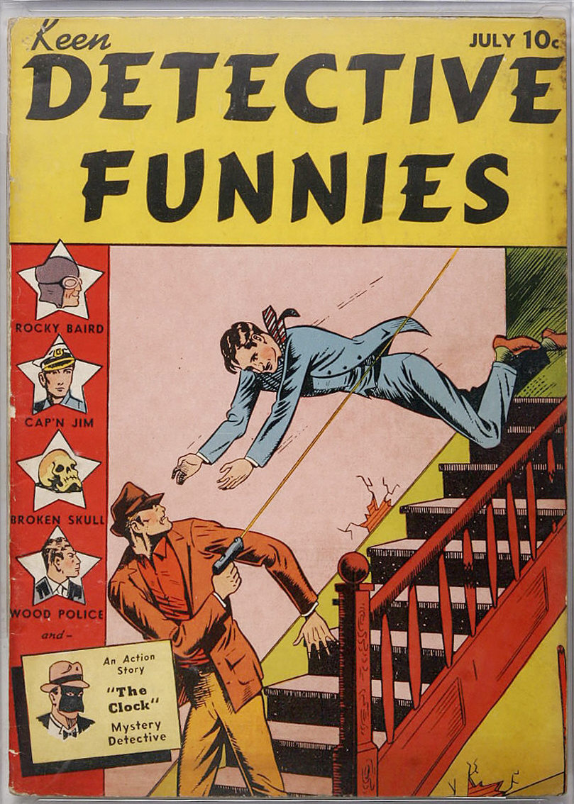 Read online Keen Detective Funnies comic -  Issue #1 - 1