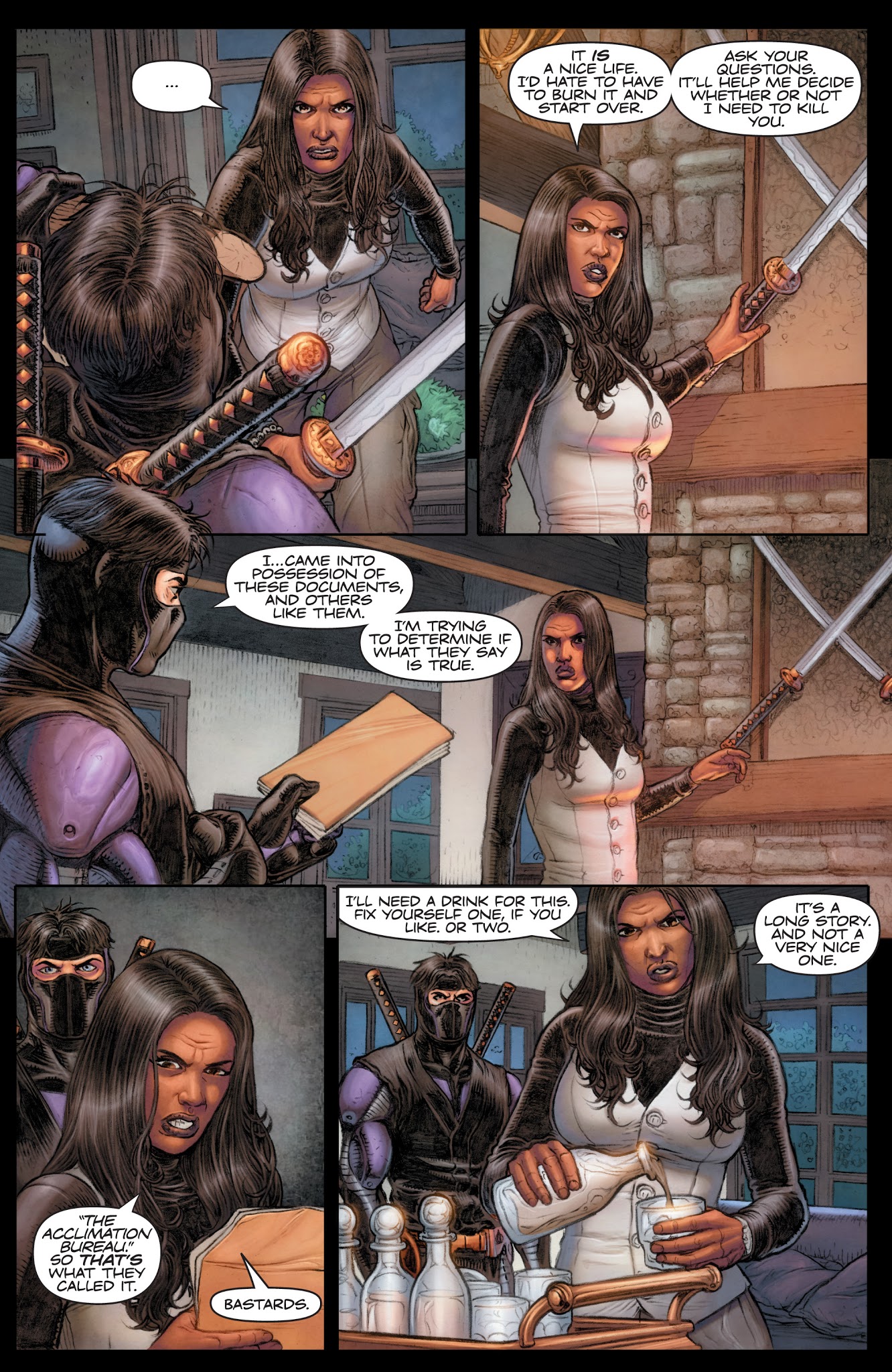 Read online Ninja-K comic -  Issue #4 - 5