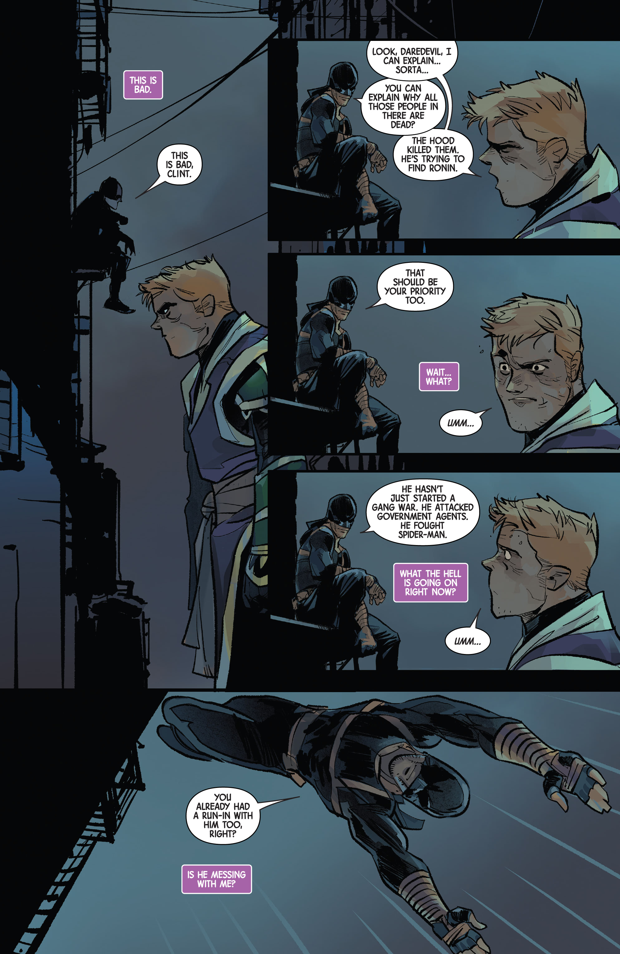 Read online Hawkeye: Freefall comic -  Issue #4 - 3