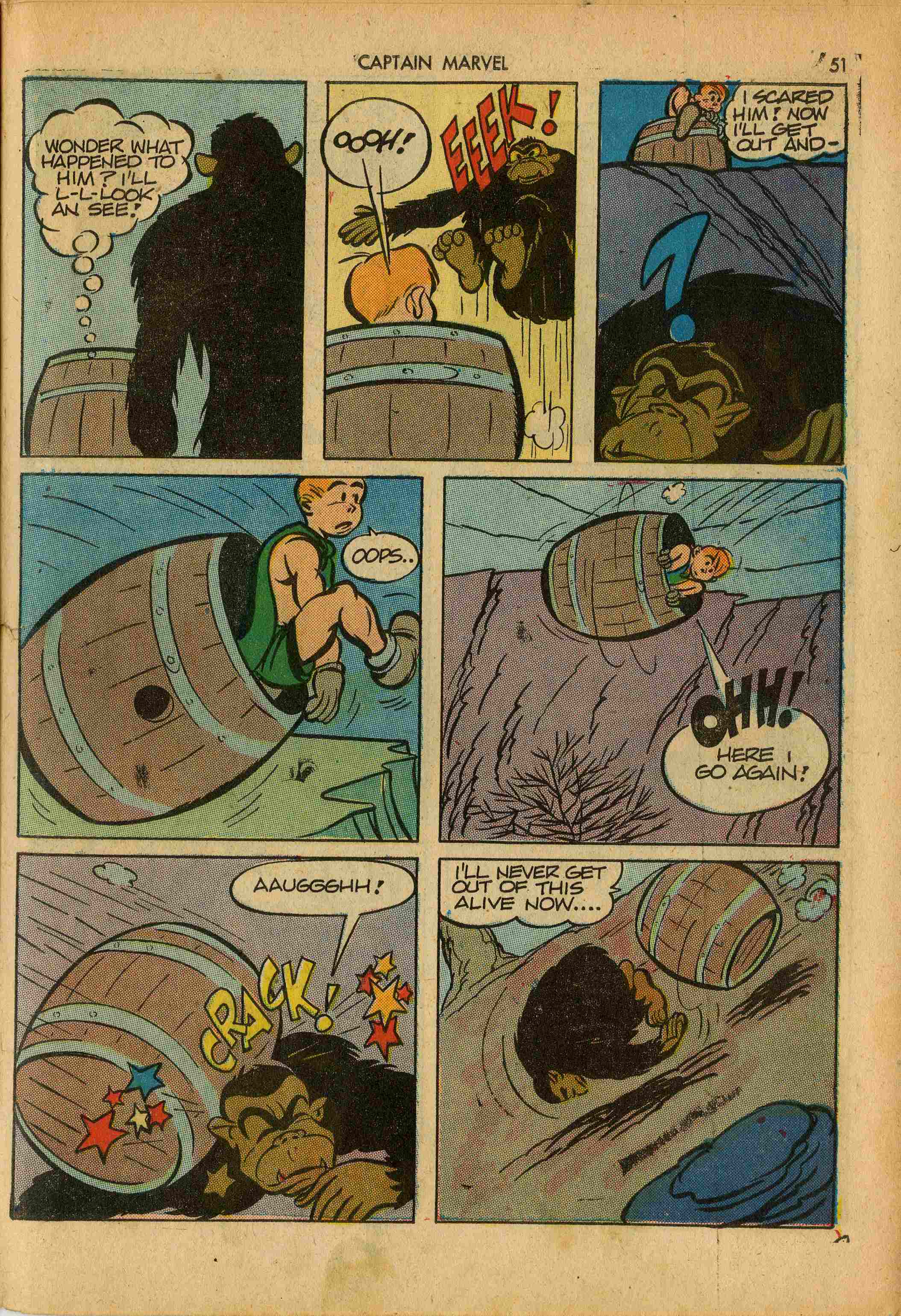 Read online Captain Marvel Adventures comic -  Issue #24 - 51