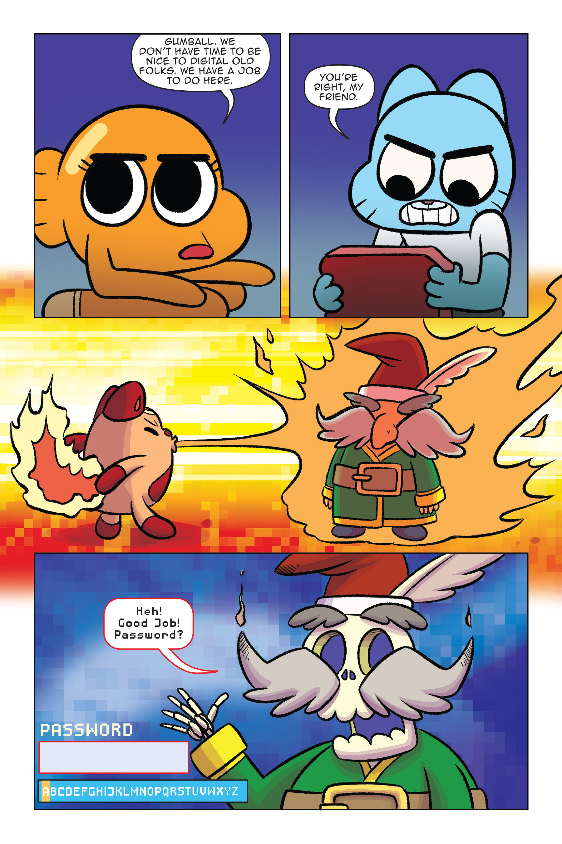 Read online The Amazing World of Gumball: Cheat Code comic -  Issue # Full - 38