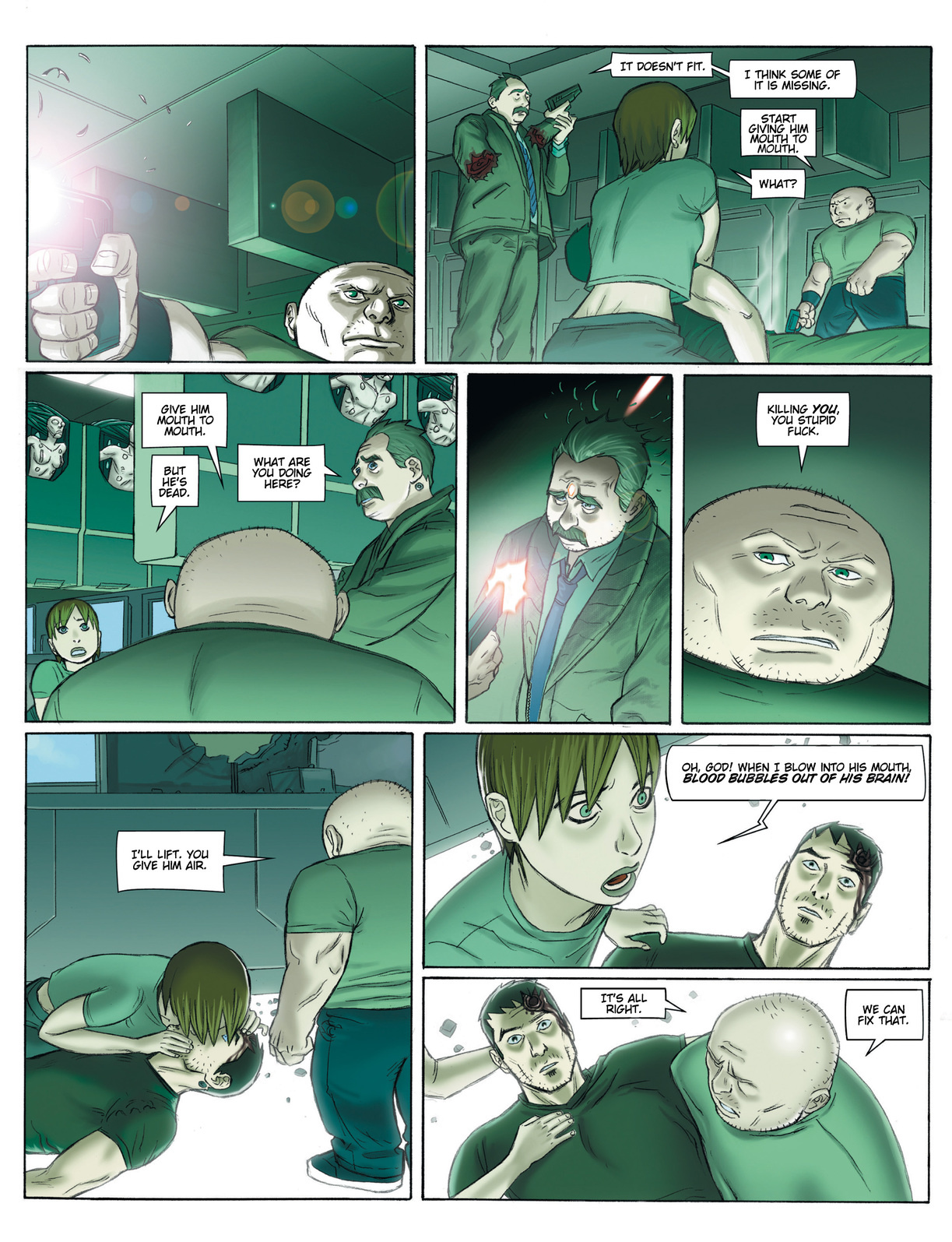 Read online Flywires comic -  Issue #3 - 8