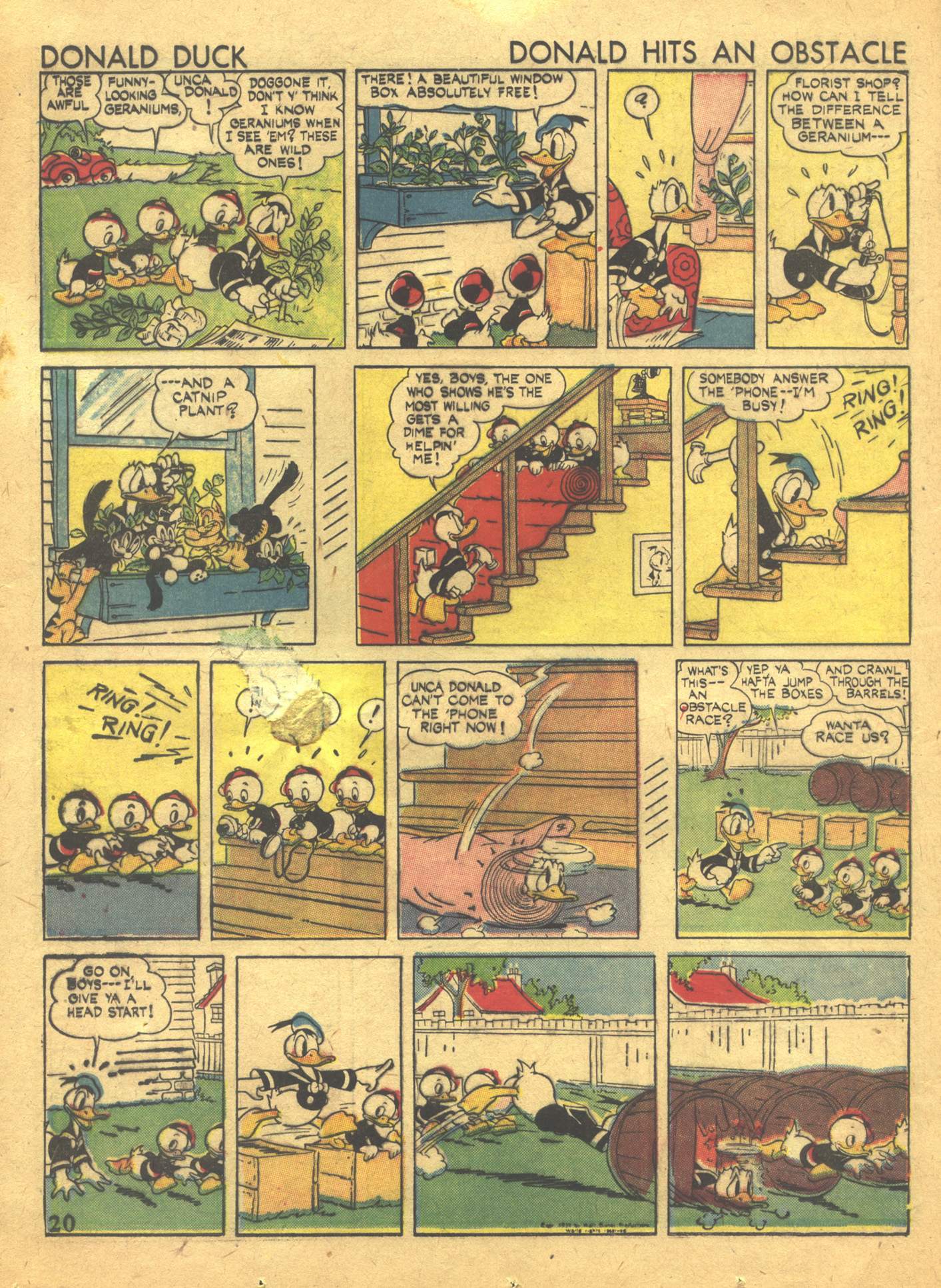 Read online Walt Disney's Comics and Stories comic -  Issue #13 - 22