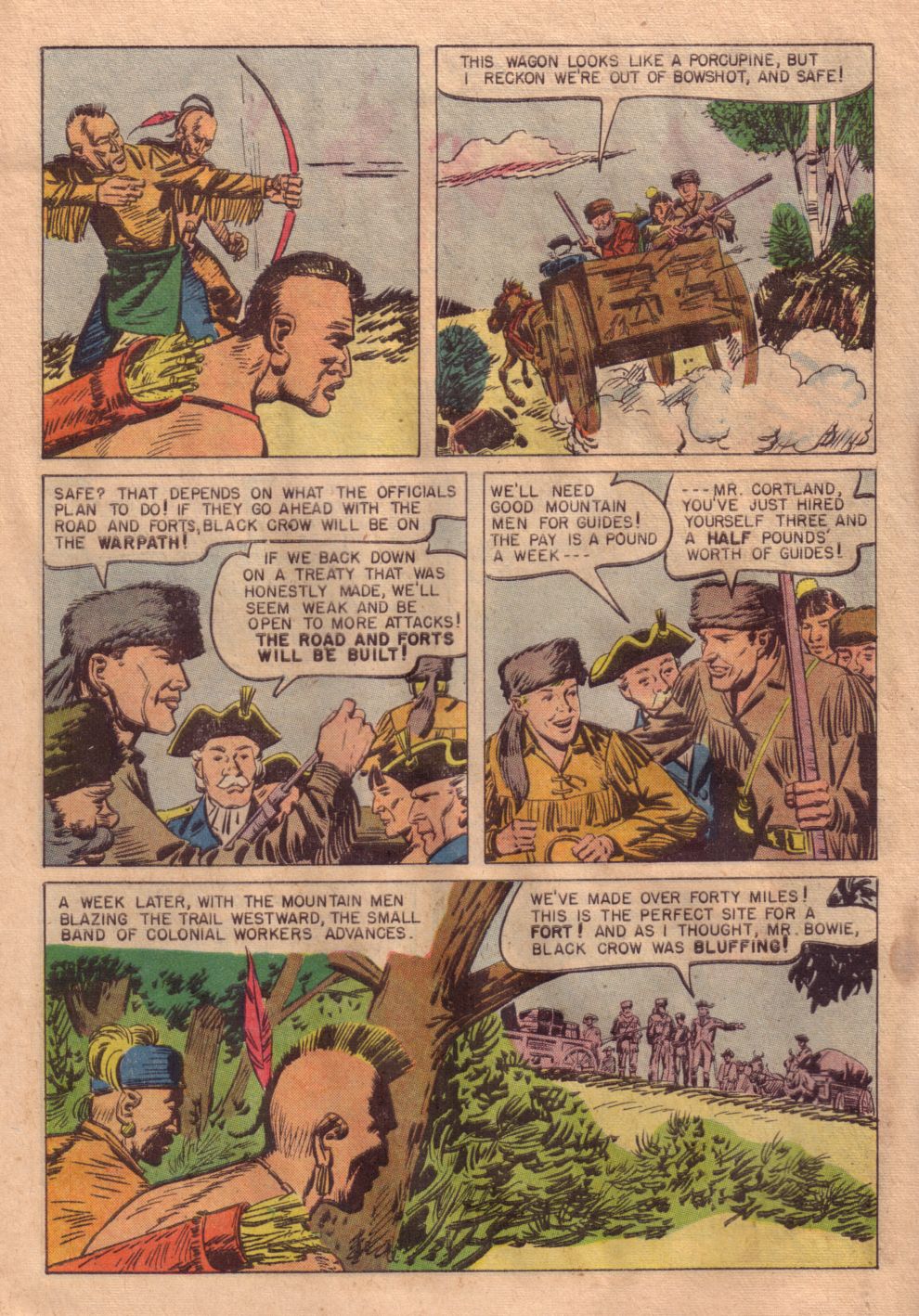 Read online Four Color Comics comic -  Issue #626 - 6