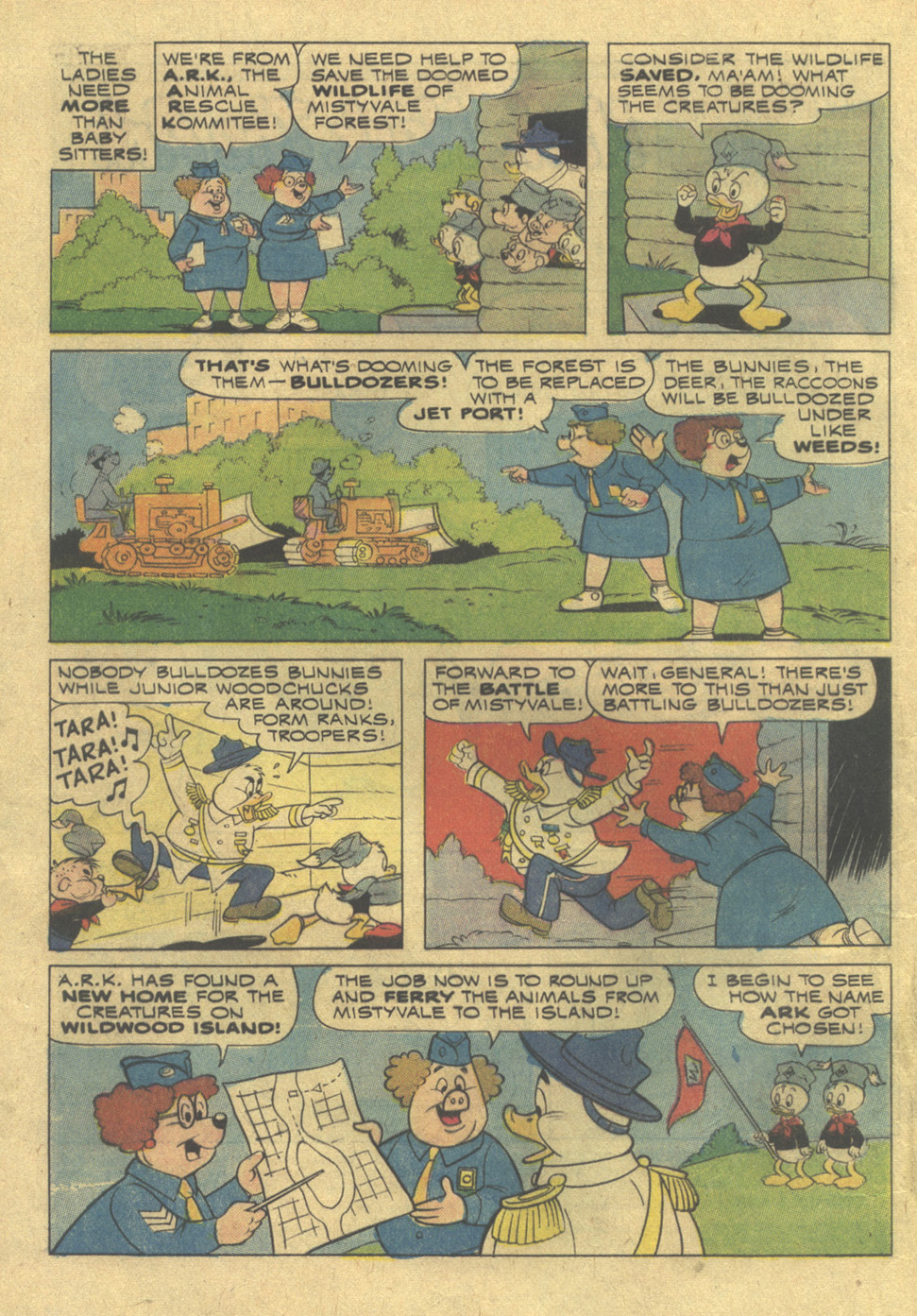 Read online Huey, Dewey, and Louie Junior Woodchucks comic -  Issue #23 - 4