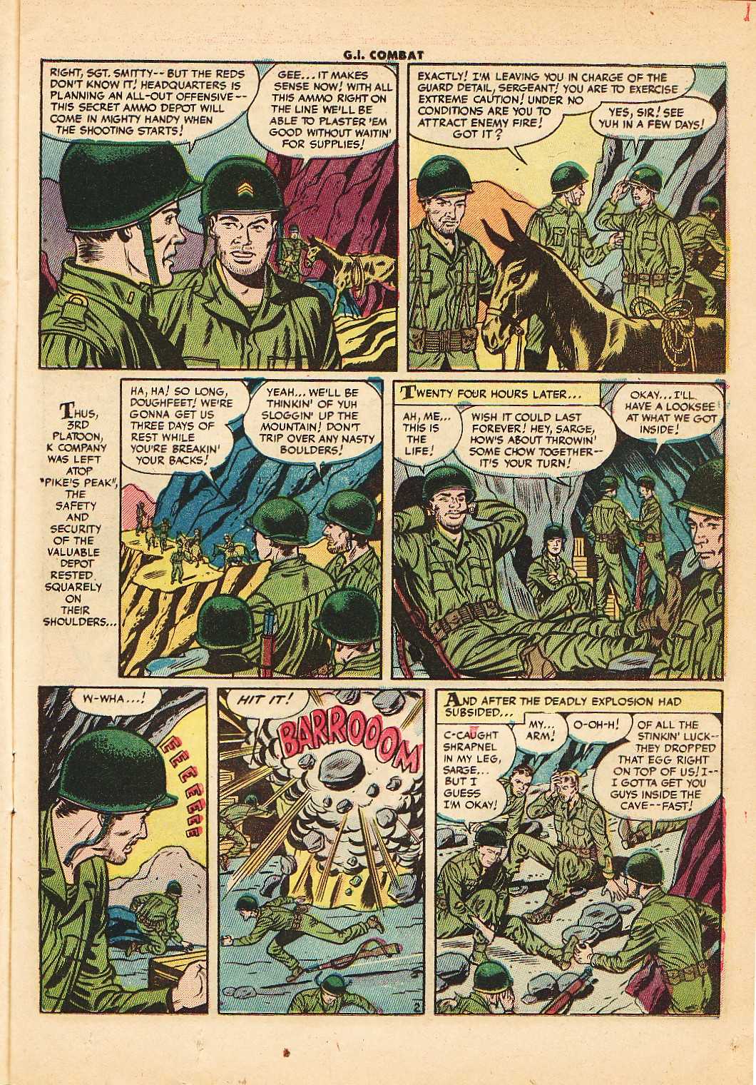 Read online G.I. Combat (1952) comic -  Issue #13 - 13