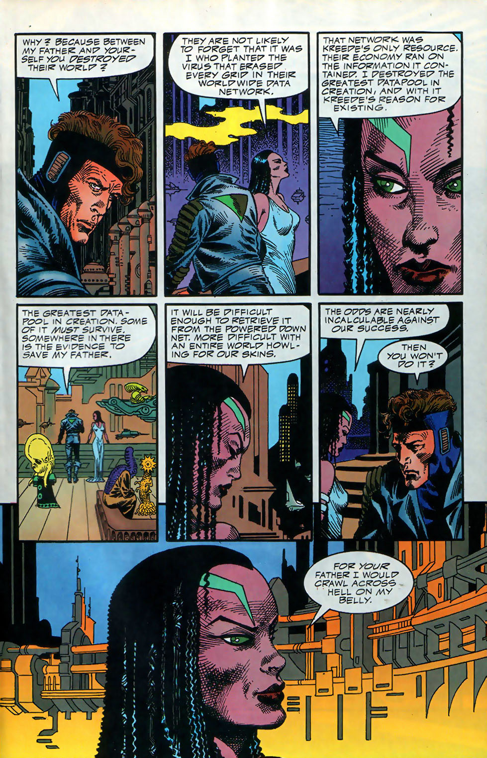 Read online Alien Legion: Binary Deep comic -  Issue # Full - 19