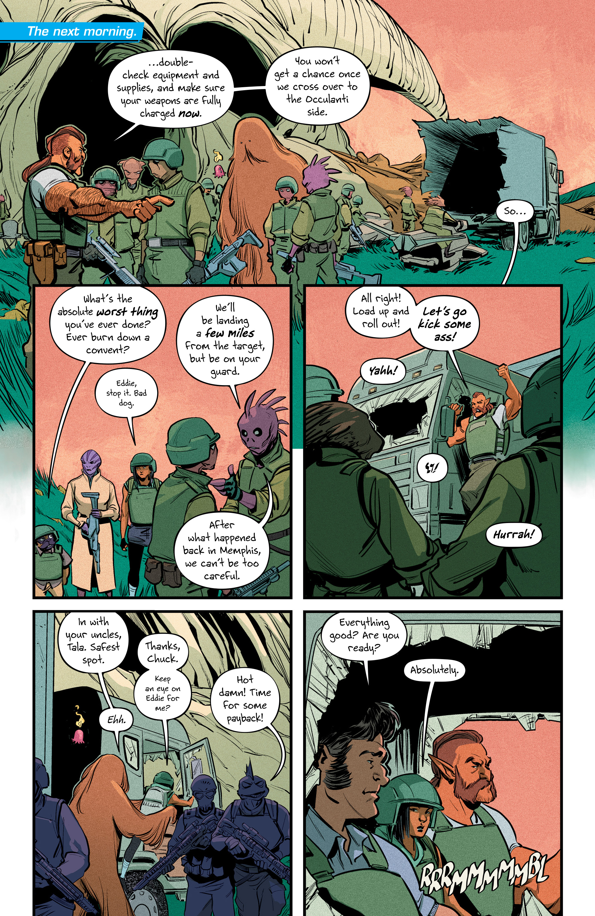 Read online Grumble: Memphis and Beyond the Infinite! comic -  Issue #2 - 20