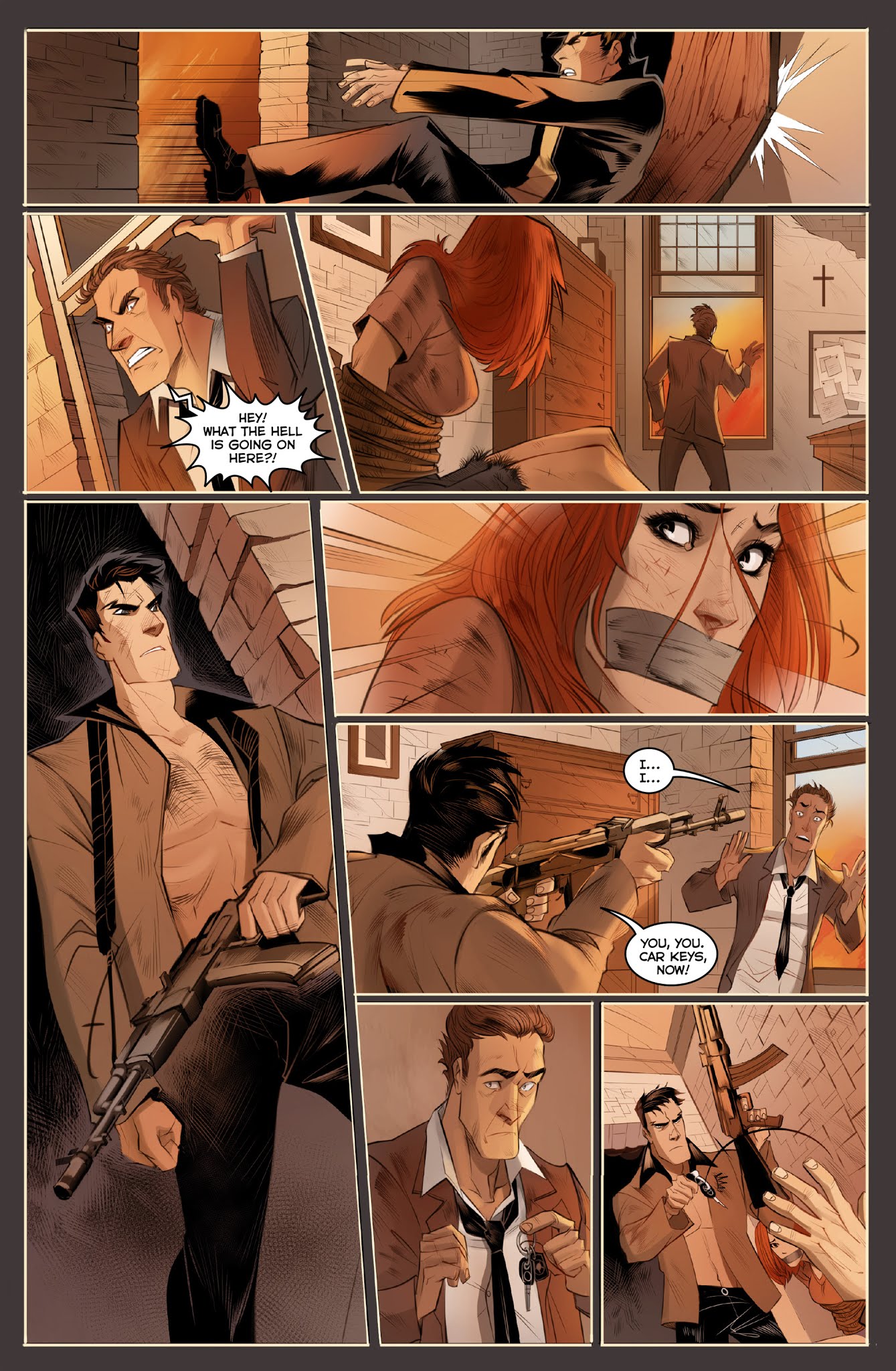 Read online Major Grom comic -  Issue #14 - 16