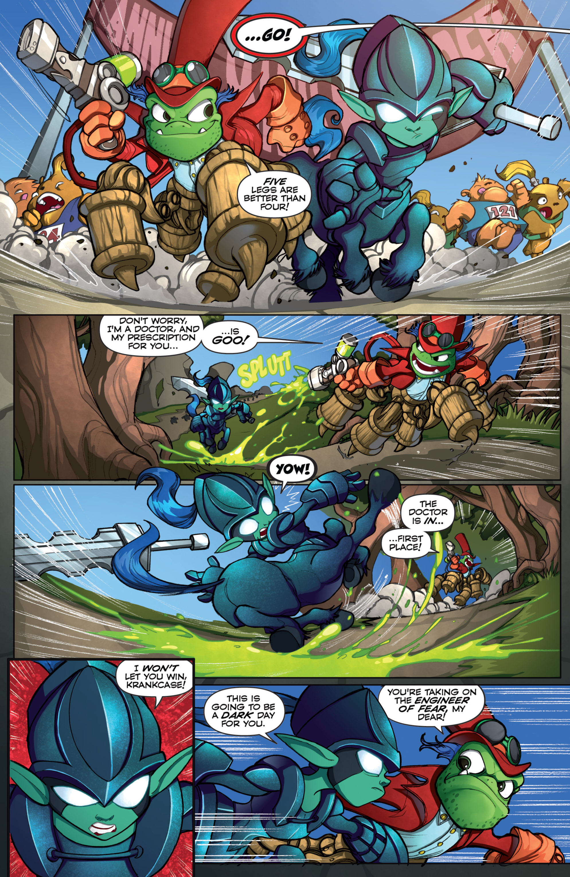 Read online Skylanders comic -  Issue #8 - 20