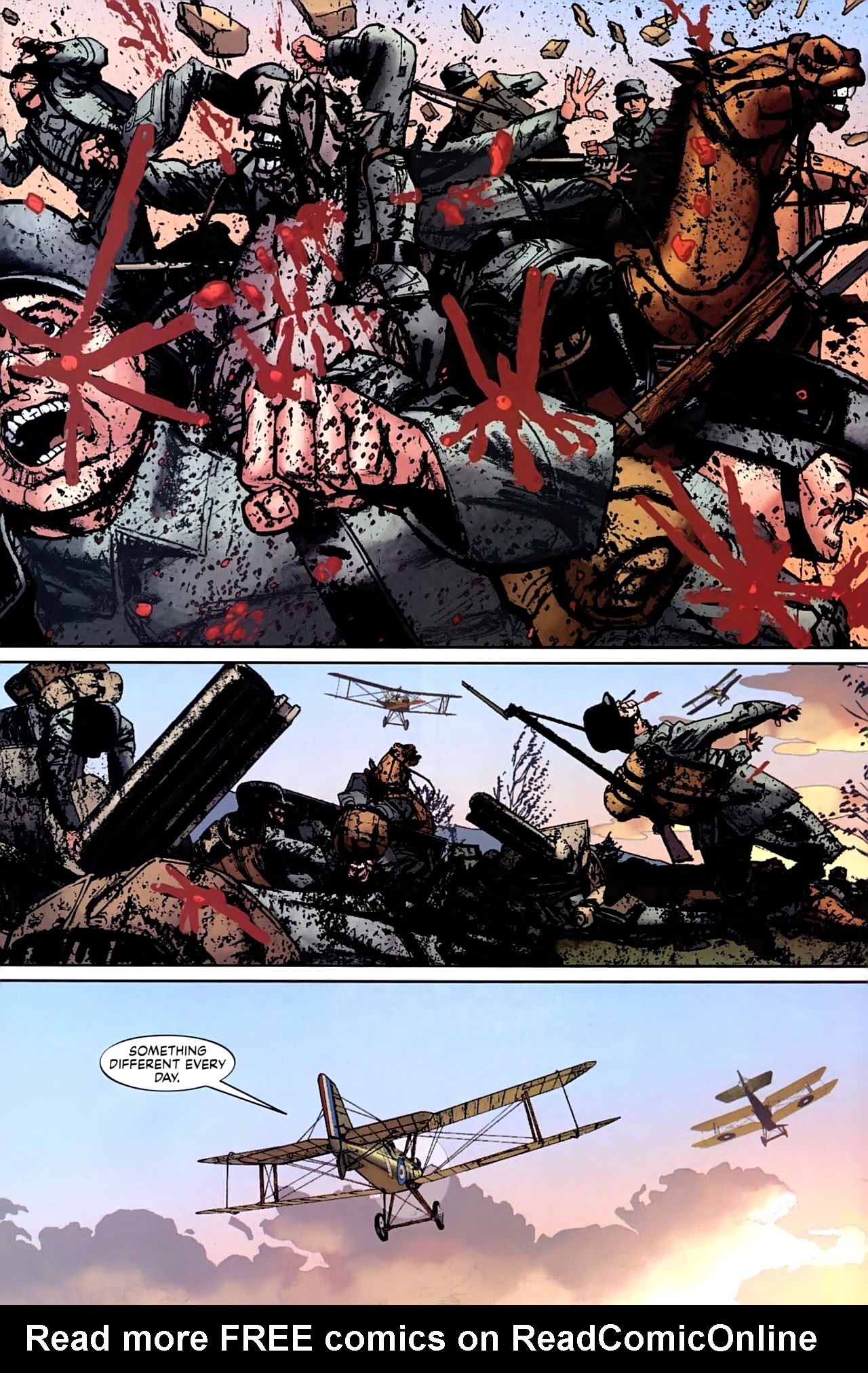 Read online War is Hell: The First Flight of the Phantom Eagle comic -  Issue #4 - 8