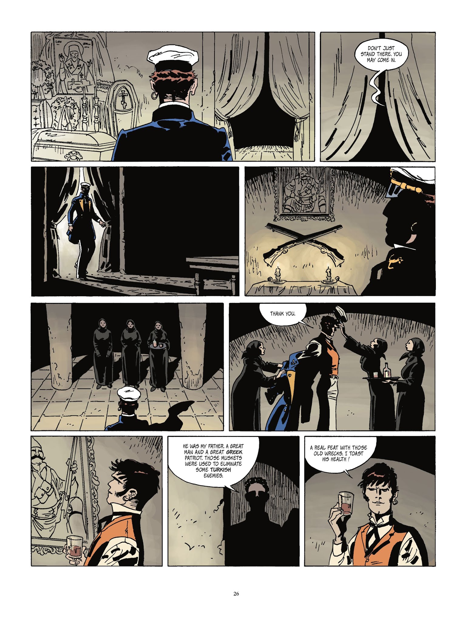 Read online Corto Maltese [GER] comic -  Issue #16 - 26