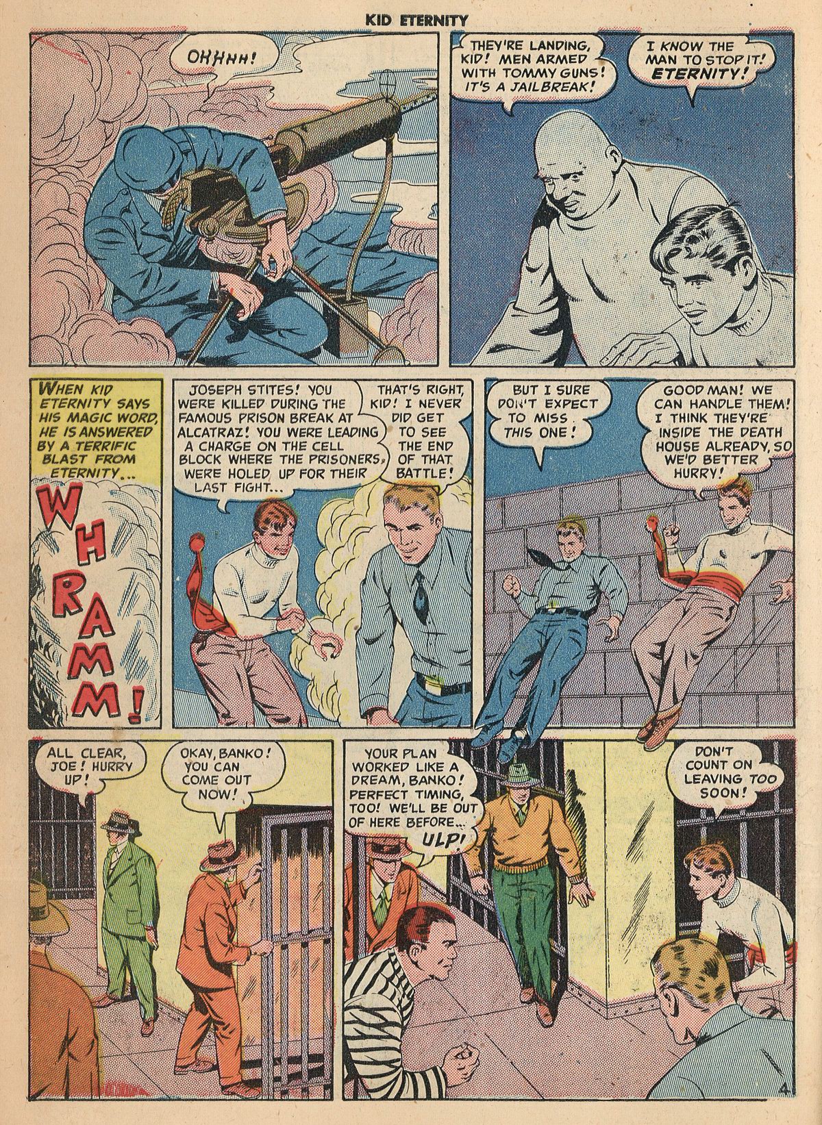 Read online Kid Eternity (1946) comic -  Issue #18 - 7