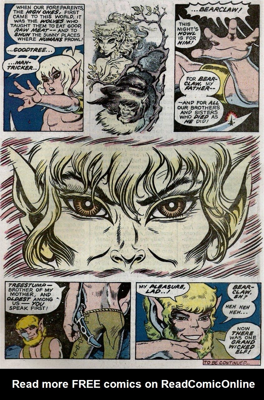 Read online ElfQuest comic -  Issue #5 - 22
