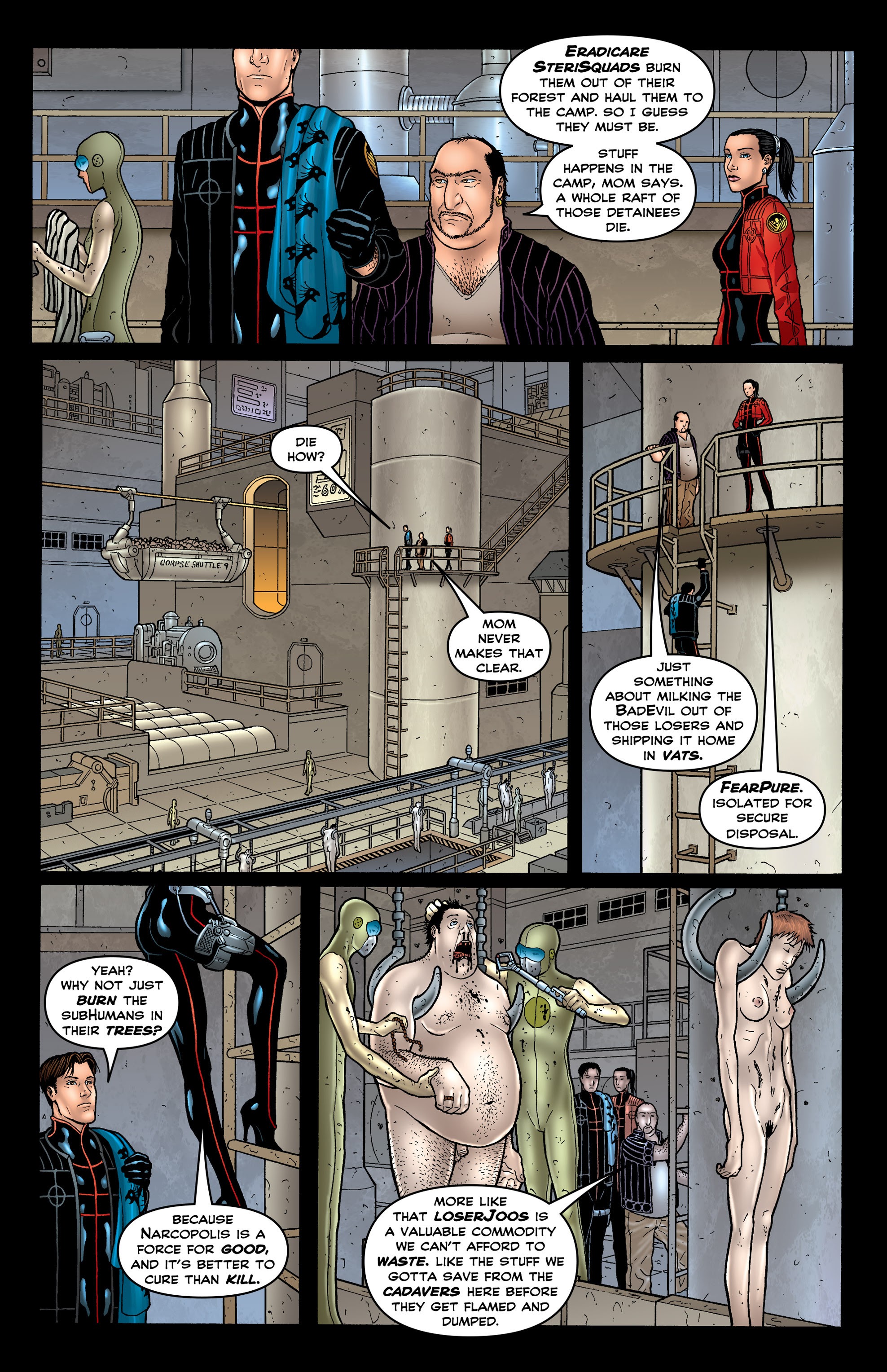 Read online Jamie Delano's Narcopolis comic -  Issue #3 - 8