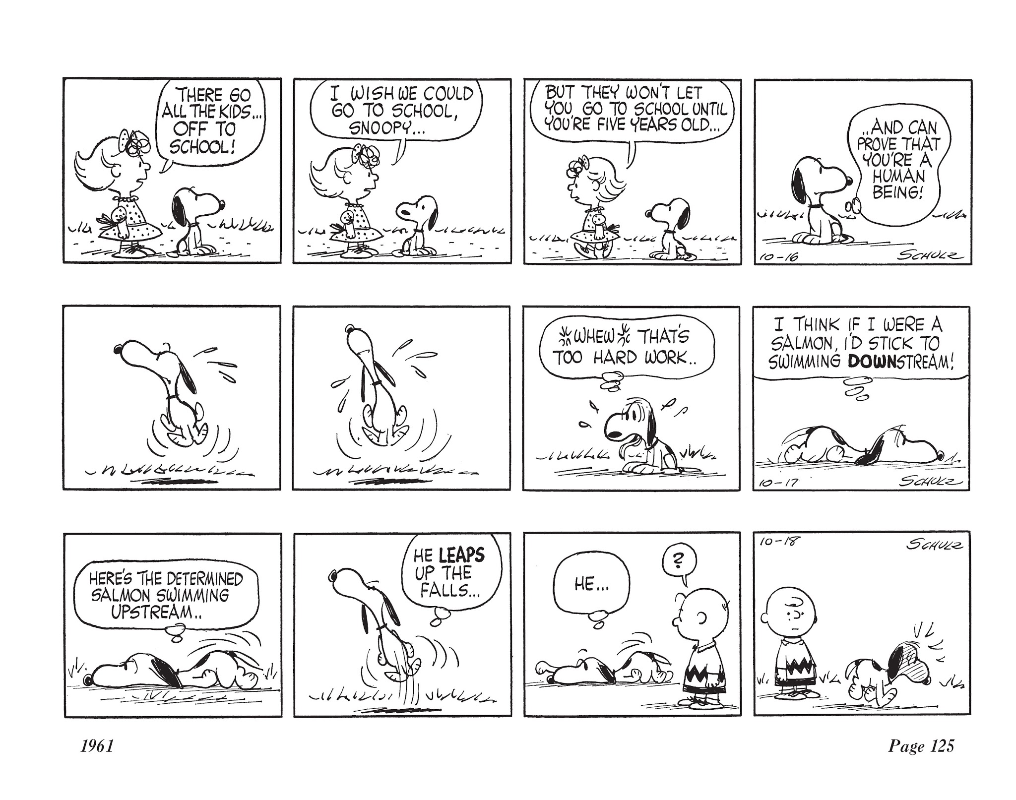 Read online The Complete Peanuts comic -  Issue # TPB 6 - 140