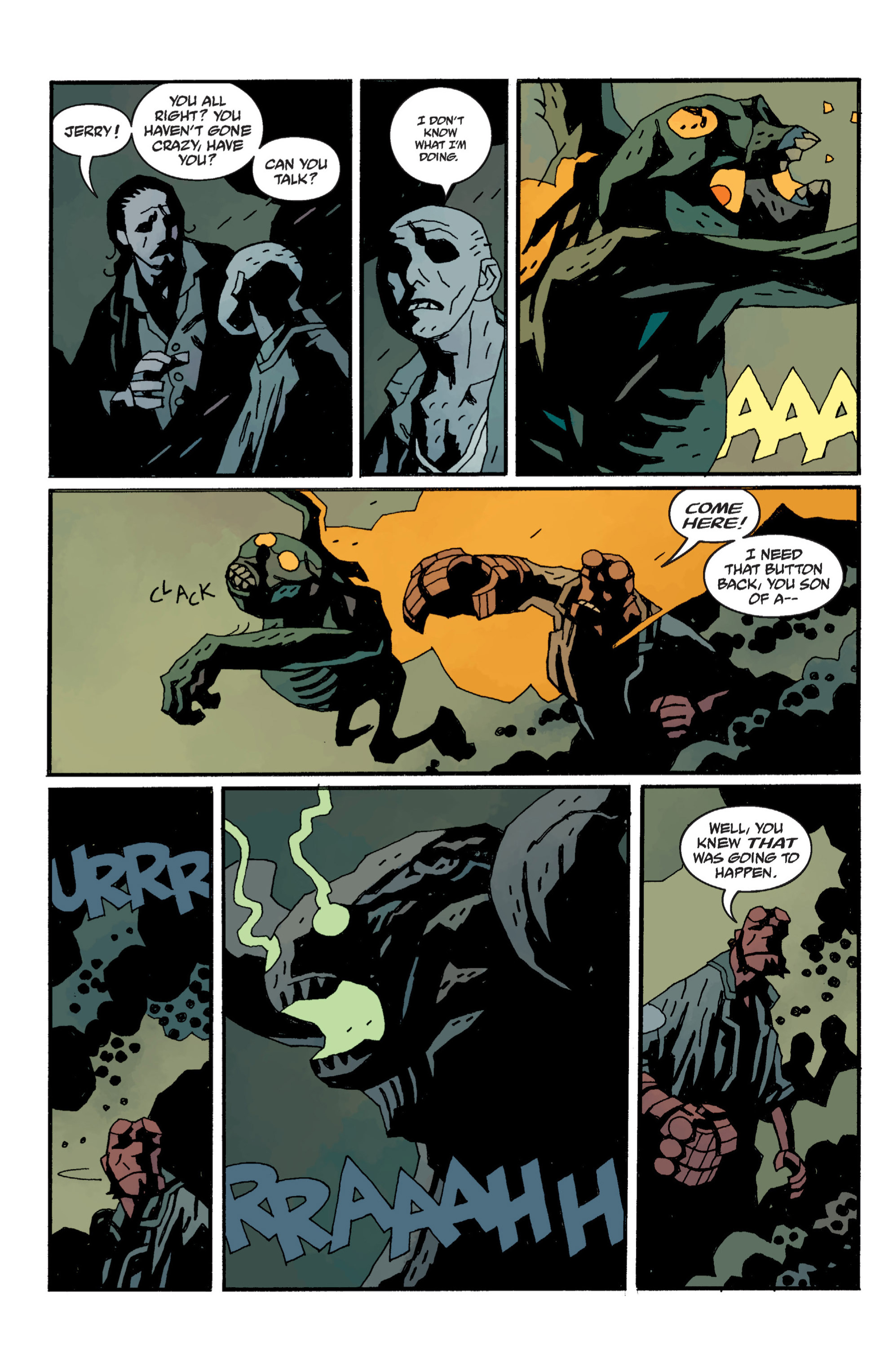 Read online Hellboy comic -  Issue #10 - 126