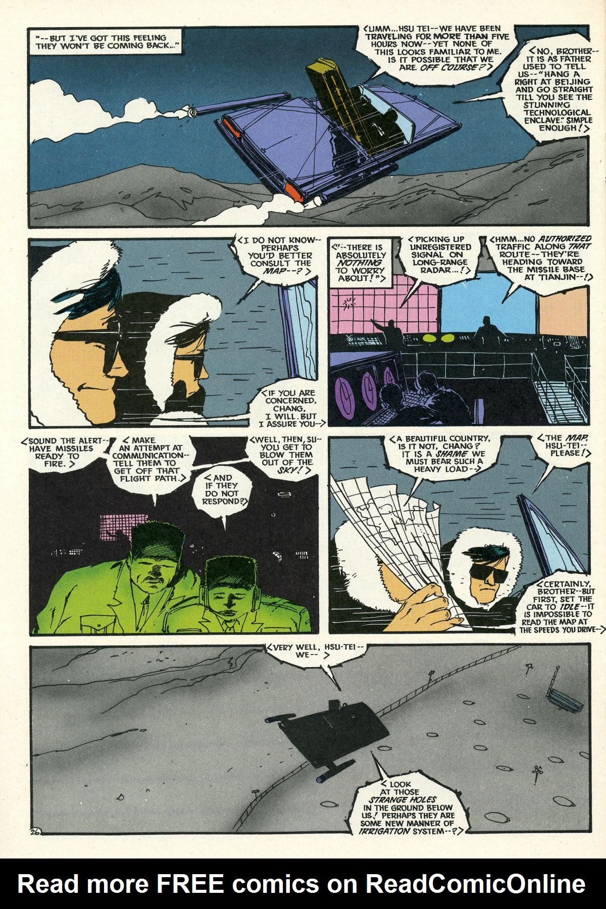 Read online The Shadow (1987) comic -  Issue #14 - 32