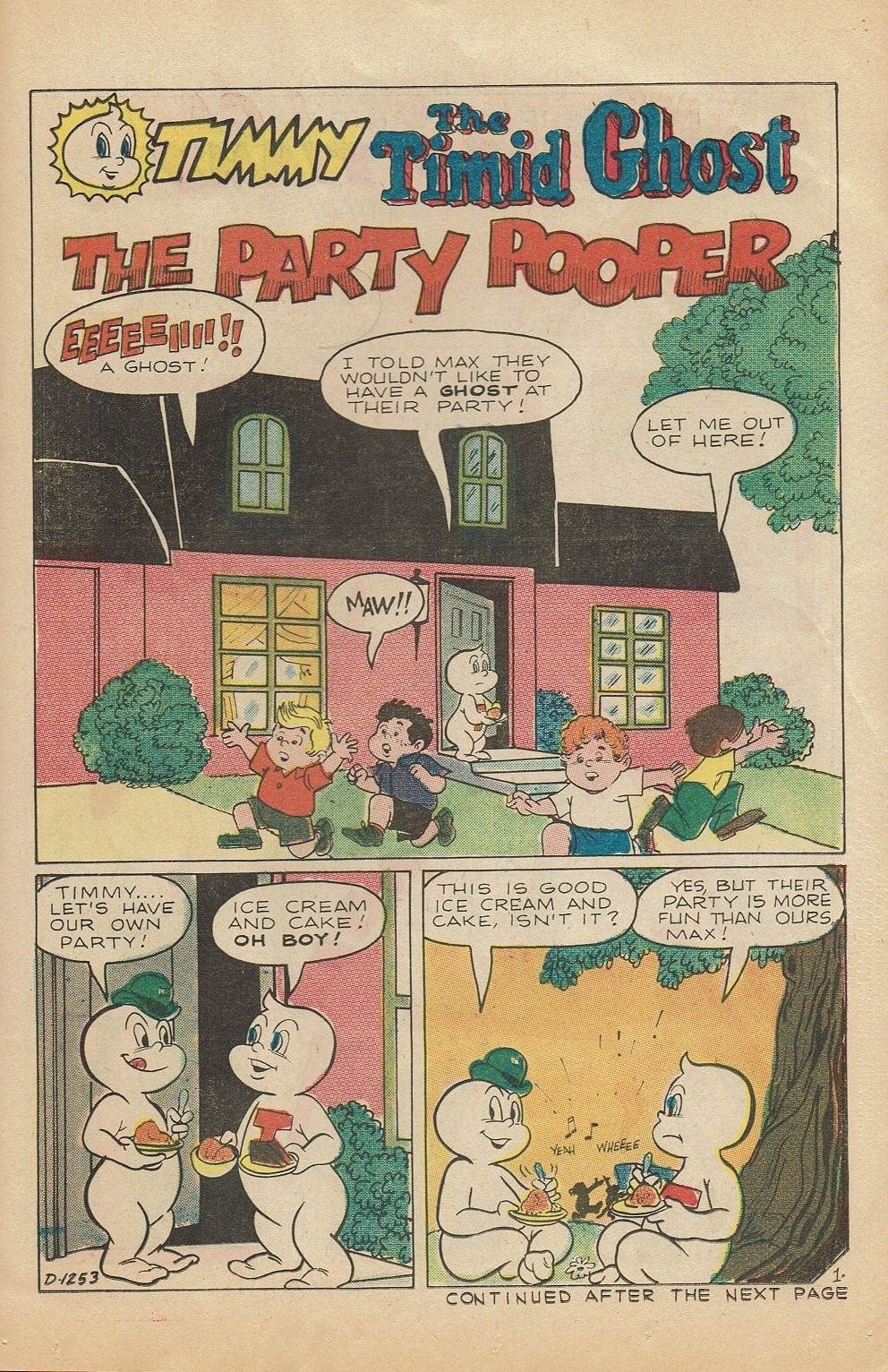 Read online Timmy the Timid Ghost comic -  Issue #23 - 21