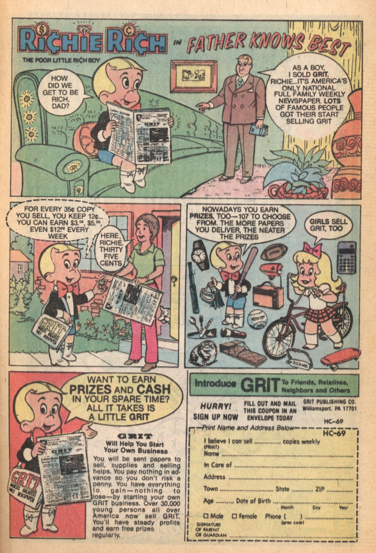Read online Hot Stuff, the Little Devil comic -  Issue #149 - 33