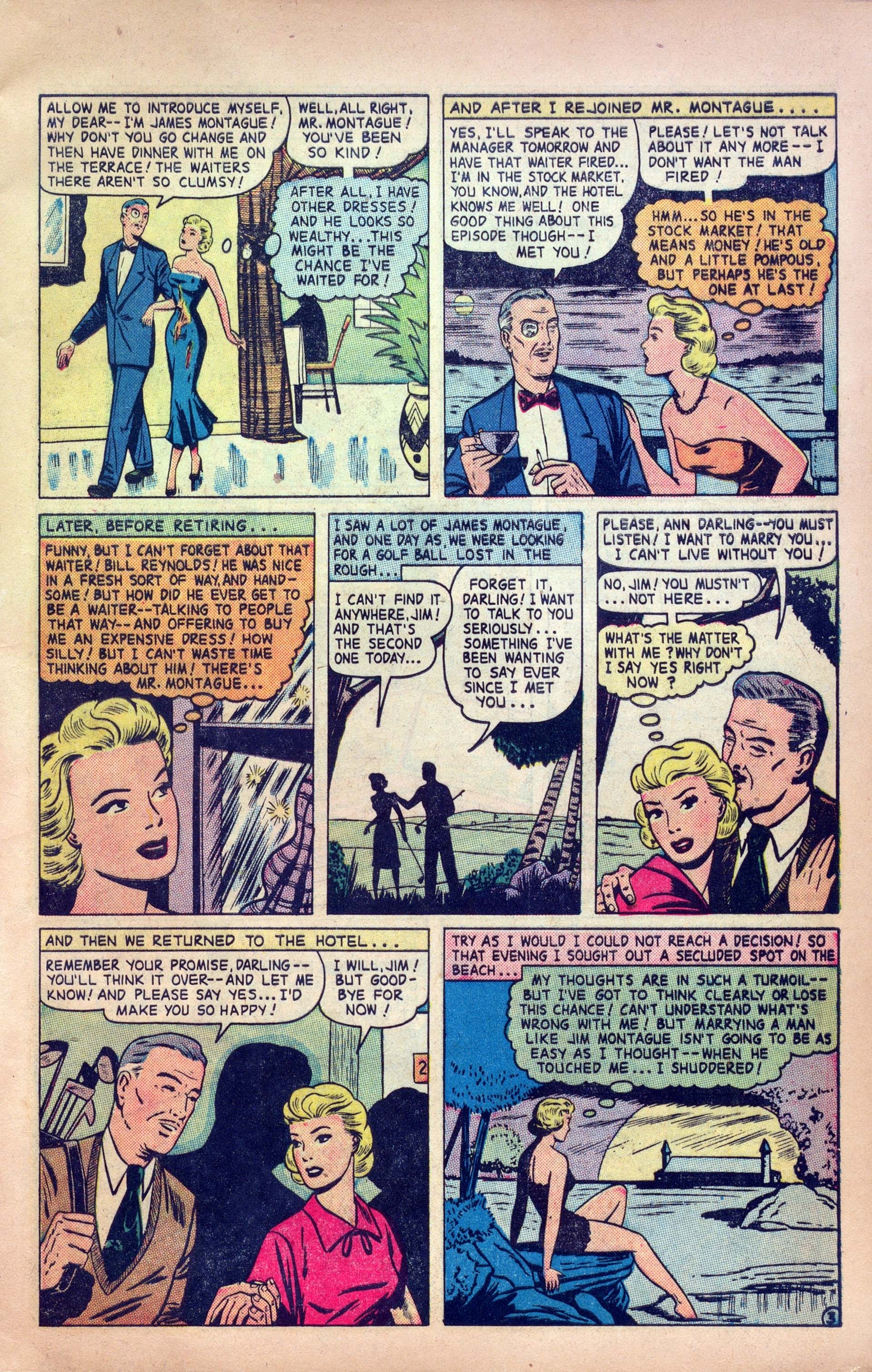 Read online My Love (1949) comic -  Issue #4 - 5