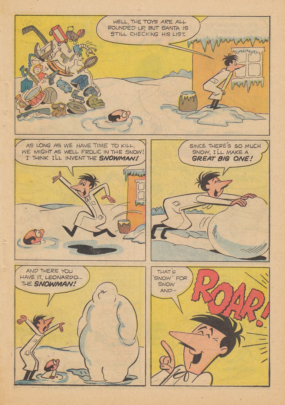 Read online Alvin and His Pals in Merry Christmas with Clyde Crashcup and Leonardo comic -  Issue # Full - 61
