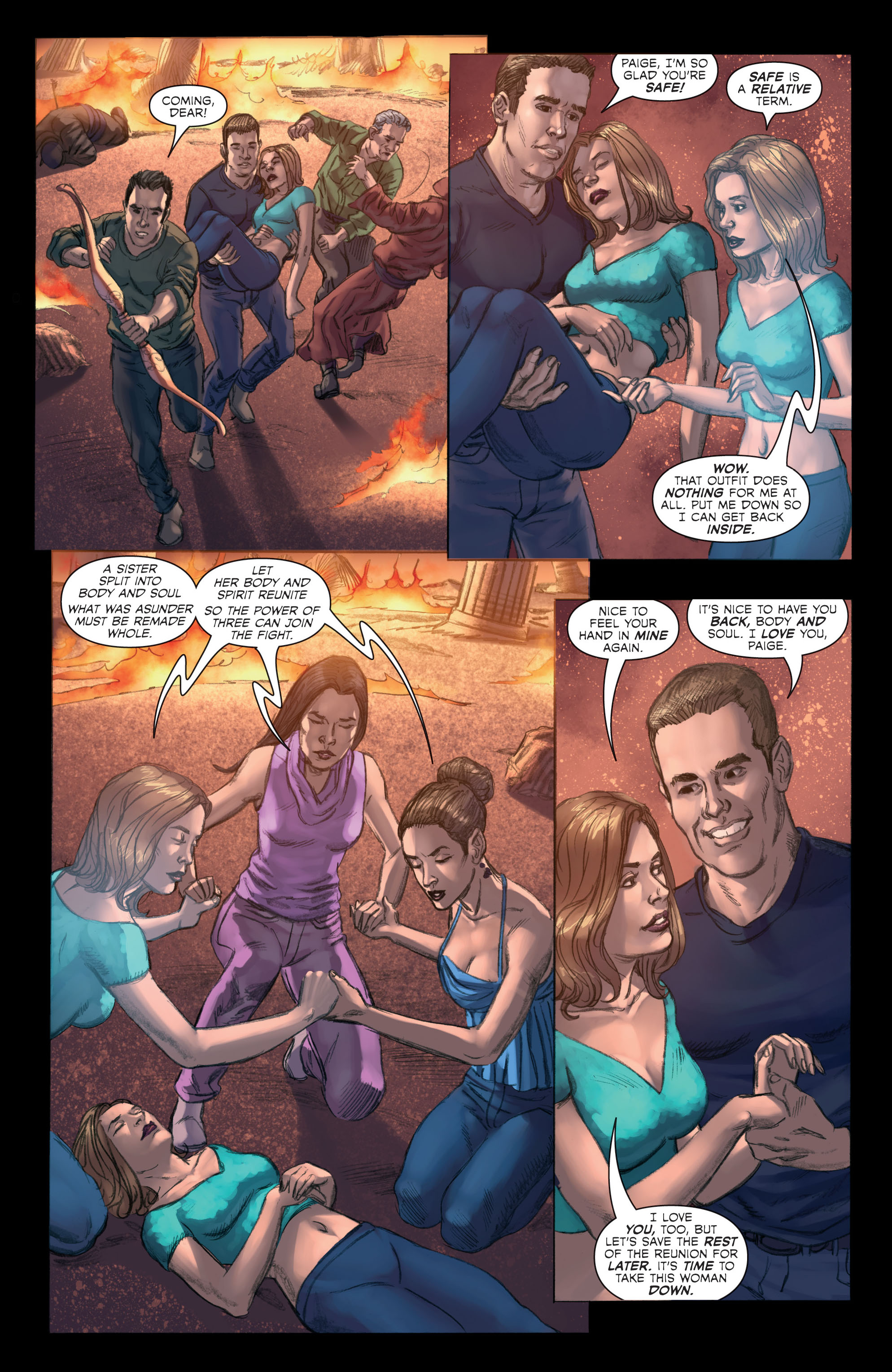 Read online Charmed comic -  Issue # _TPB 2 - 157