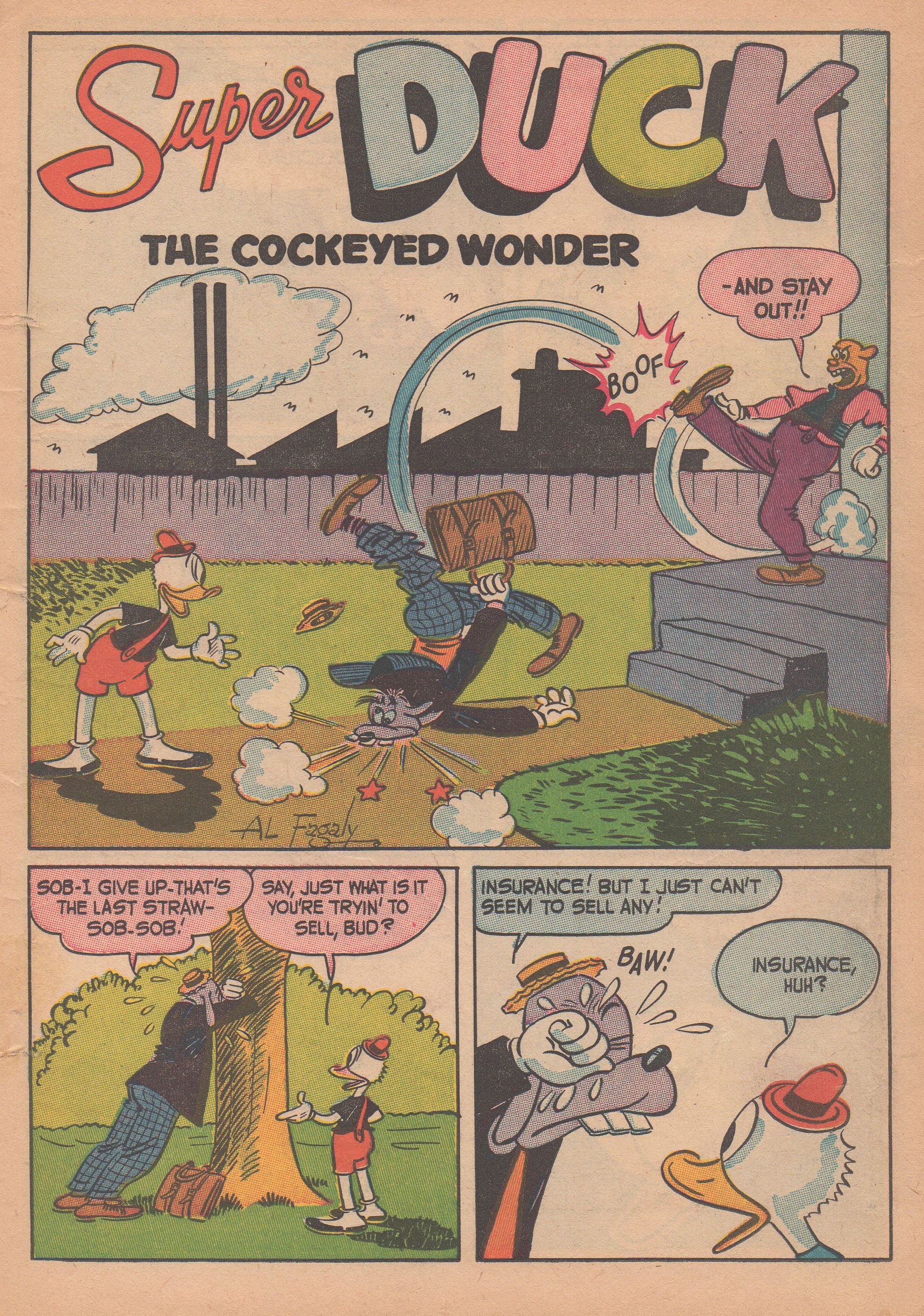 Read online Super Duck Comics comic -  Issue #6 - 17