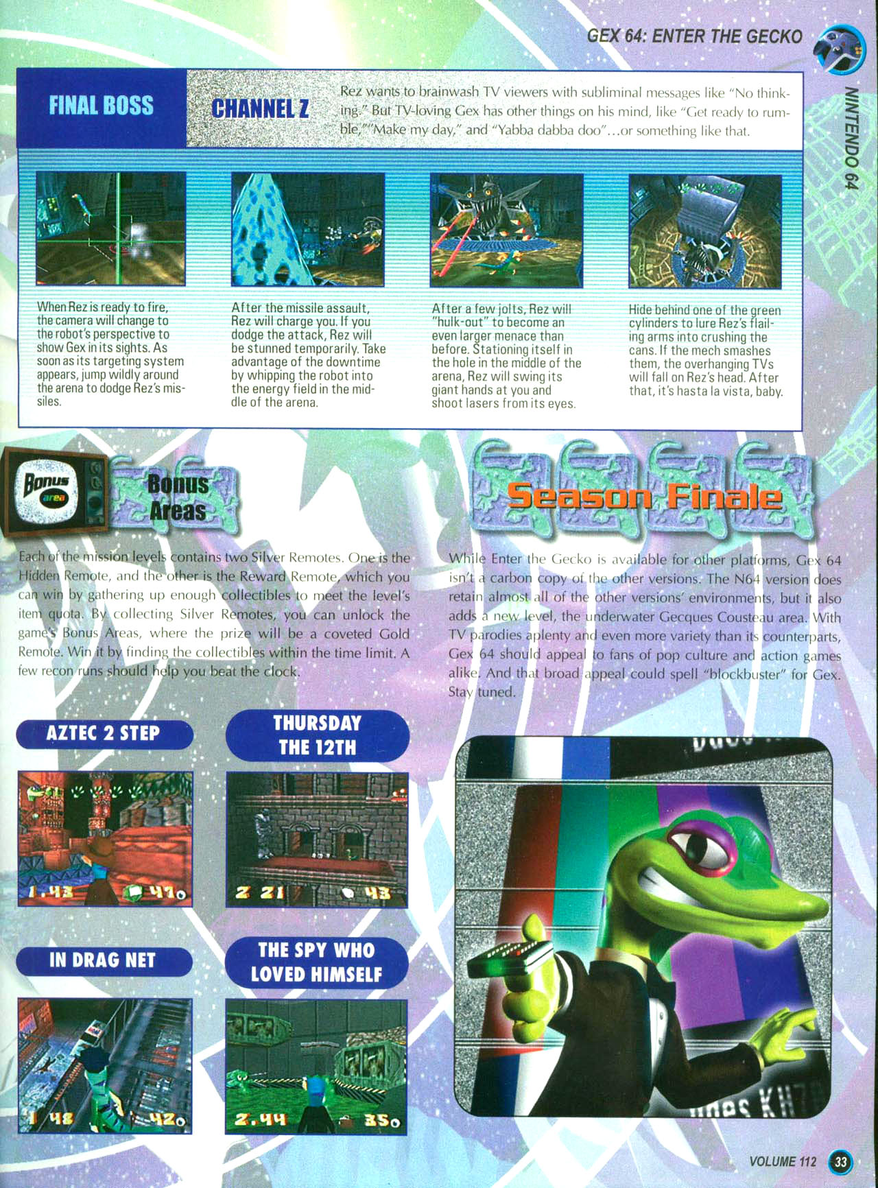 Read online Nintendo Power comic -  Issue #112 - 34