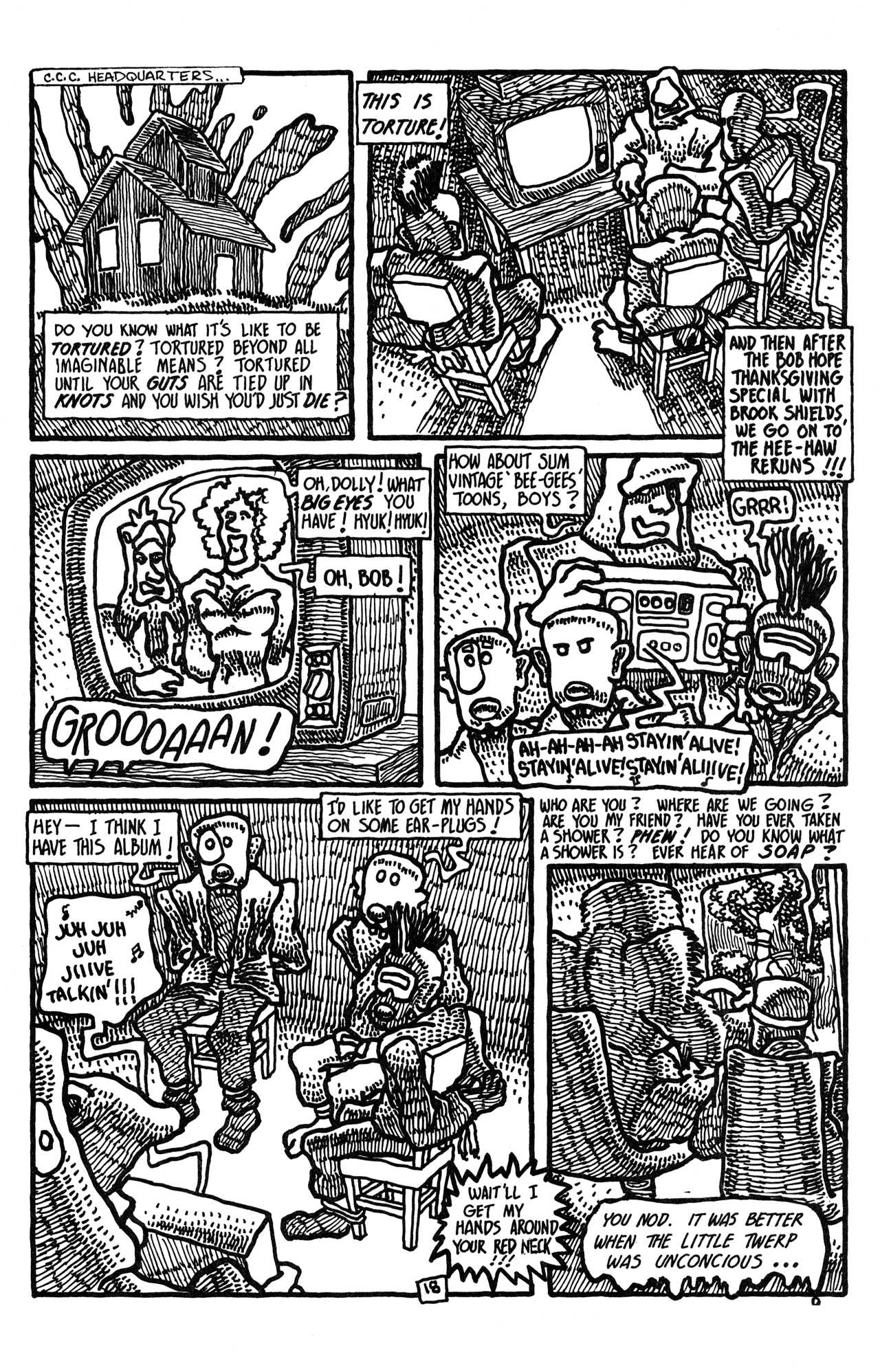 Read online Adolescent Radioactive Black Belt Hamsters comic -  Issue #4 - 20