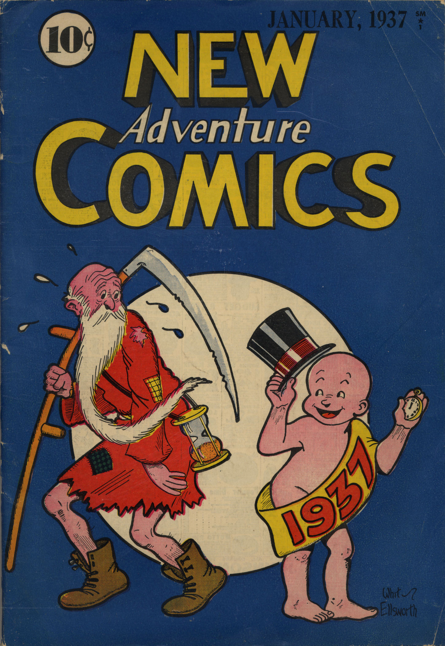 Read online Adventure Comics (1938) comic -  Issue #12 - 1