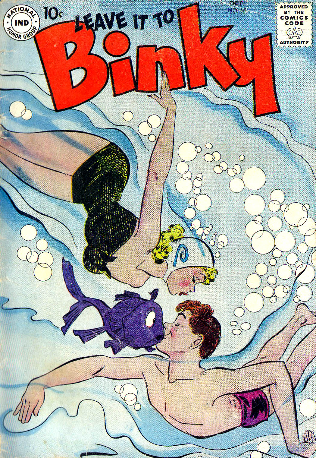 Read online Leave it to Binky comic -  Issue #60 - 1