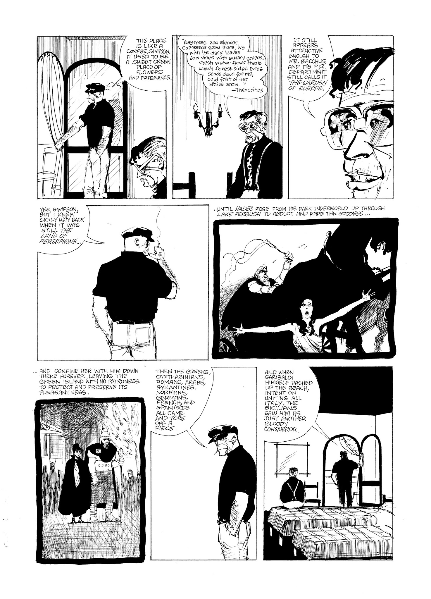 Read online Eddie Campbell's Bacchus comic -  Issue # TPB 3 - 9