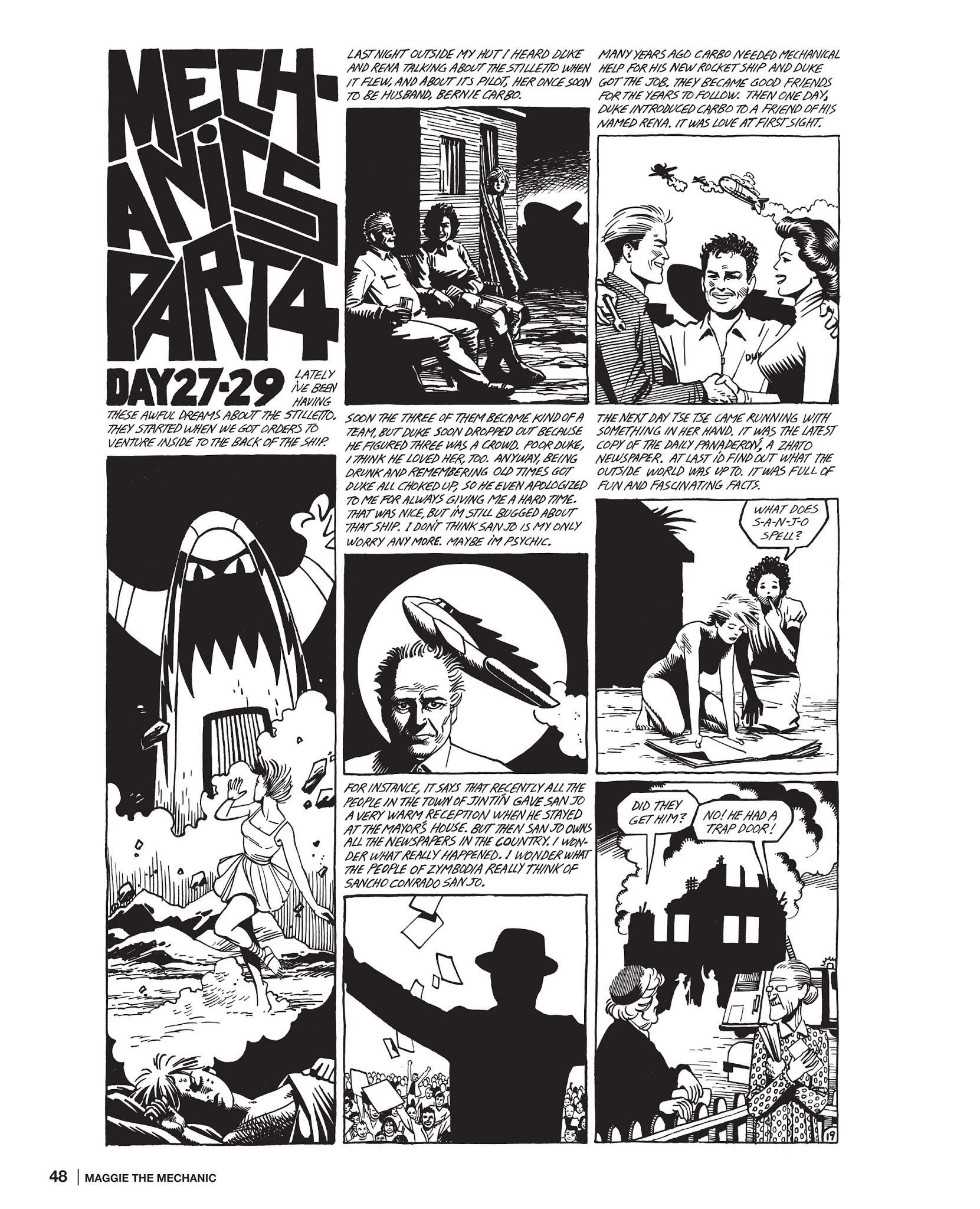 Read online Maggie the Mechanic: The Love & Rockets Library - Locas comic -  Issue # TPB (Part 1) - 48