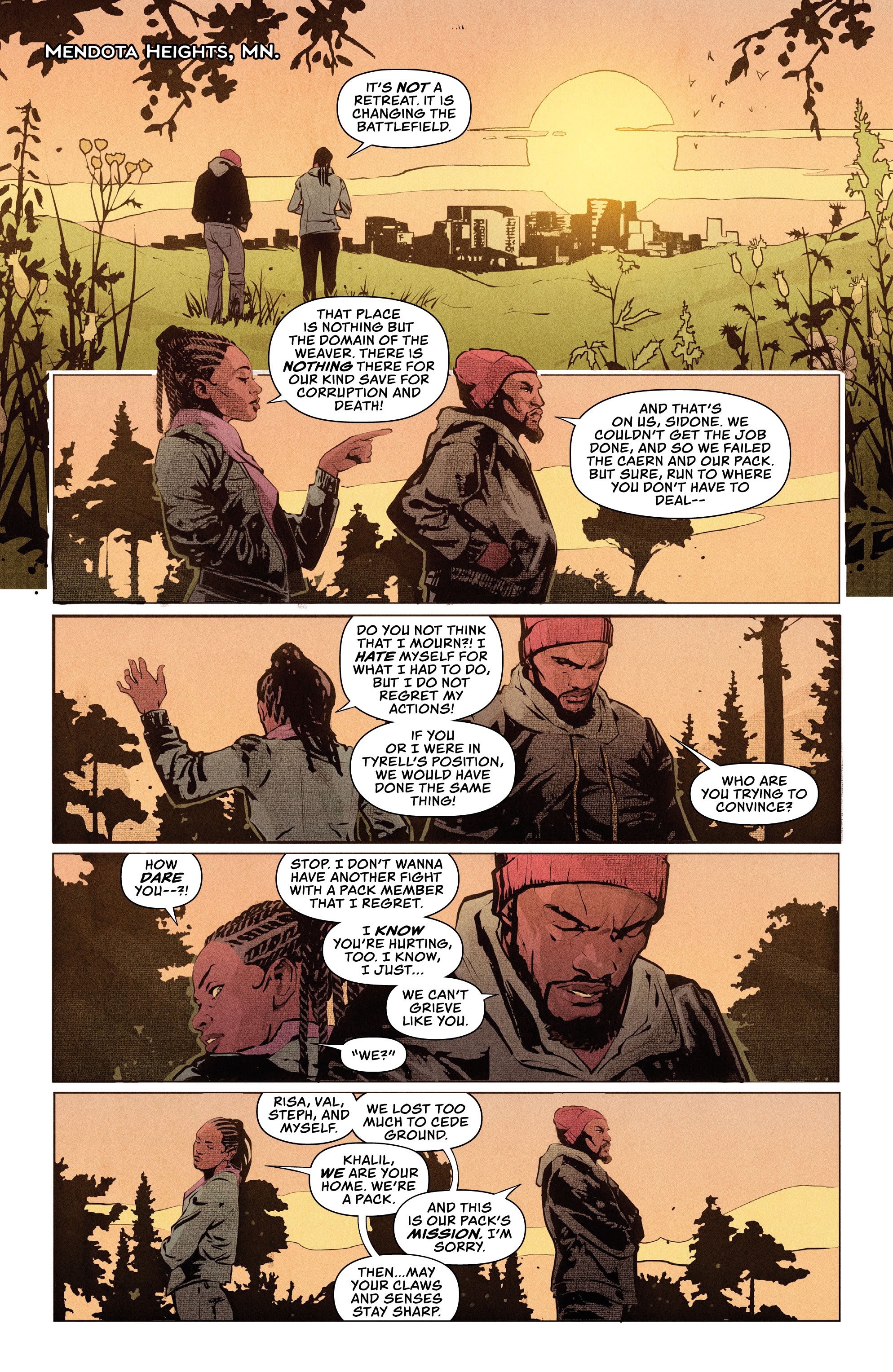 Read online World of Darkness: Crimson Thaw comic -  Issue #3 - 26