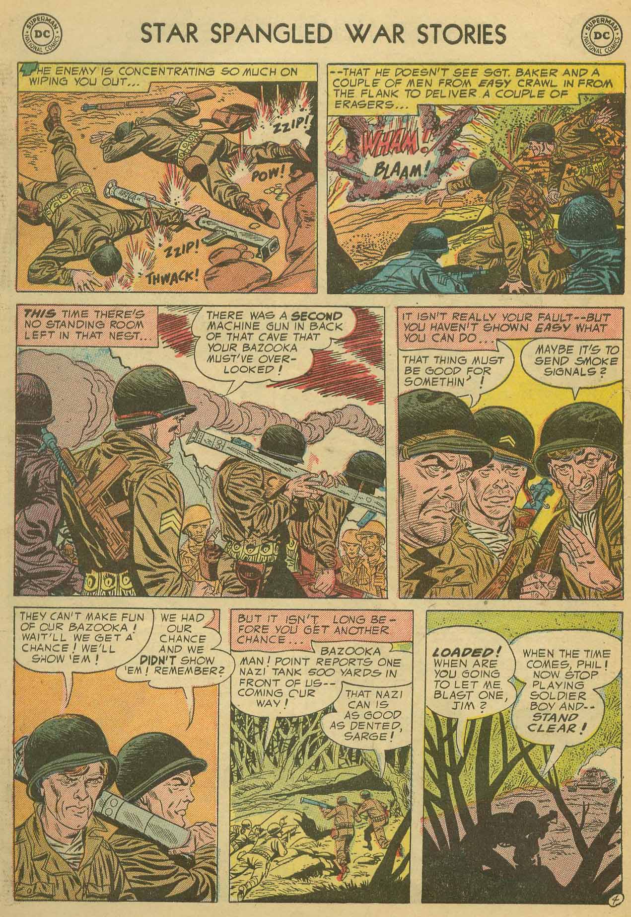 Read online Star Spangled War Stories (1952) comic -  Issue #26 - 6